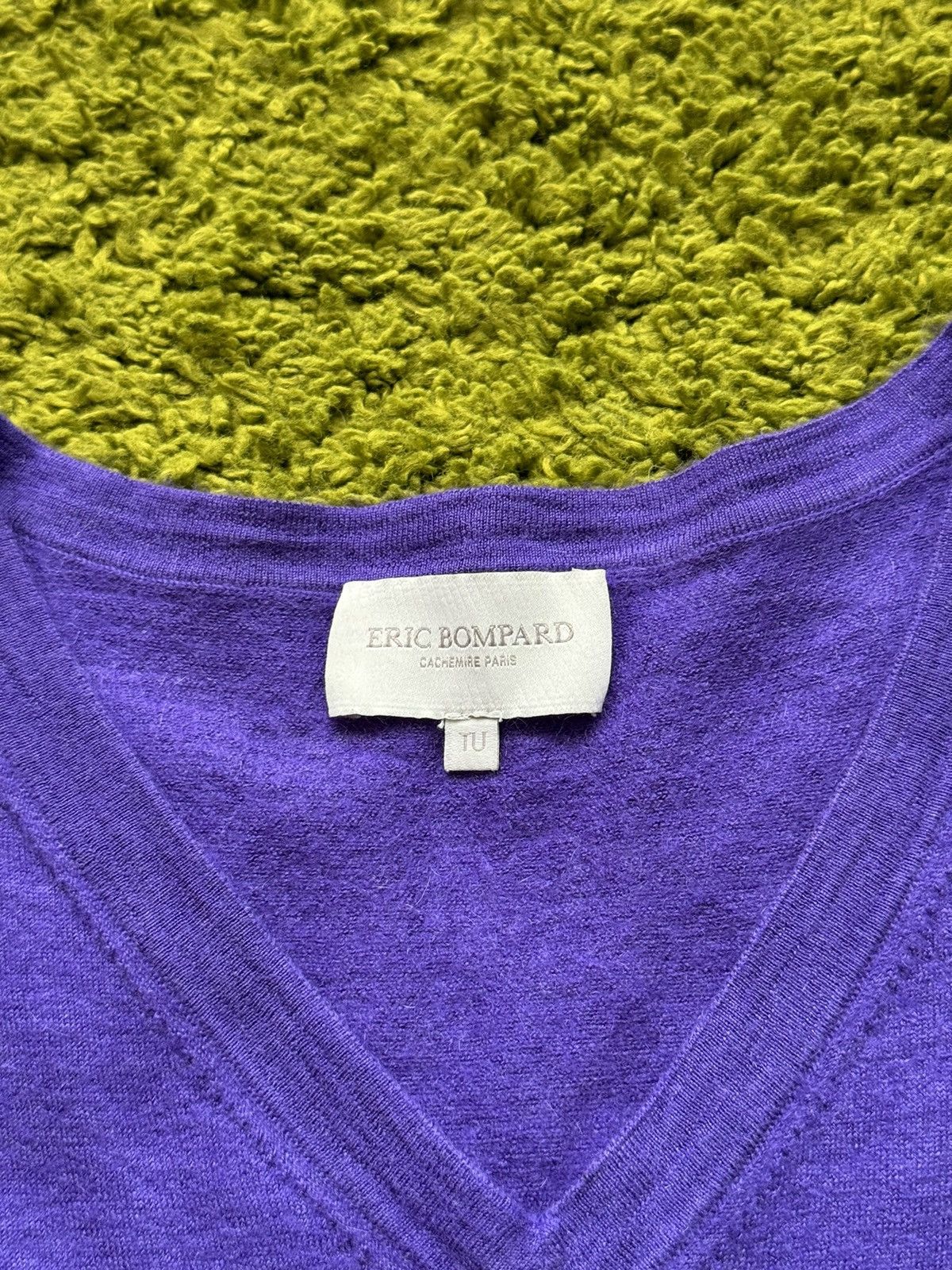 Bompard × Designer Eric Bompard cashmere silk blend purple sweater Size M / US 6-8 / IT 42-44 - 4 Thumbnail