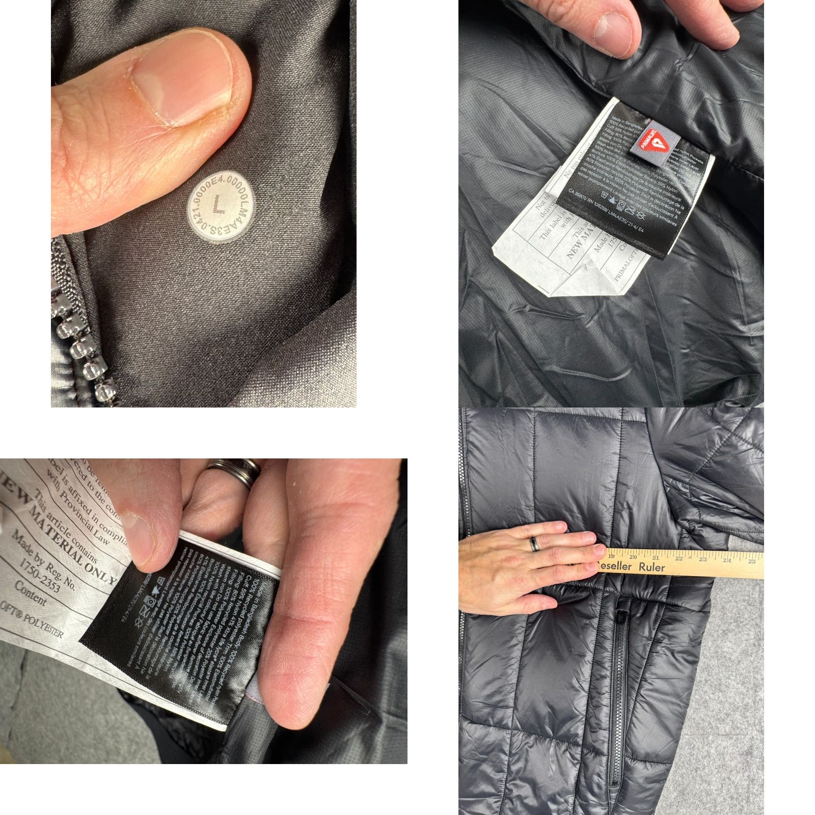 Lululemon Lululemon Insulated Bomber Jacket Men Large Black Puffer Full Zip M4AE3S Size US L / EU 52-54 / 3 - 8 Thumbnail