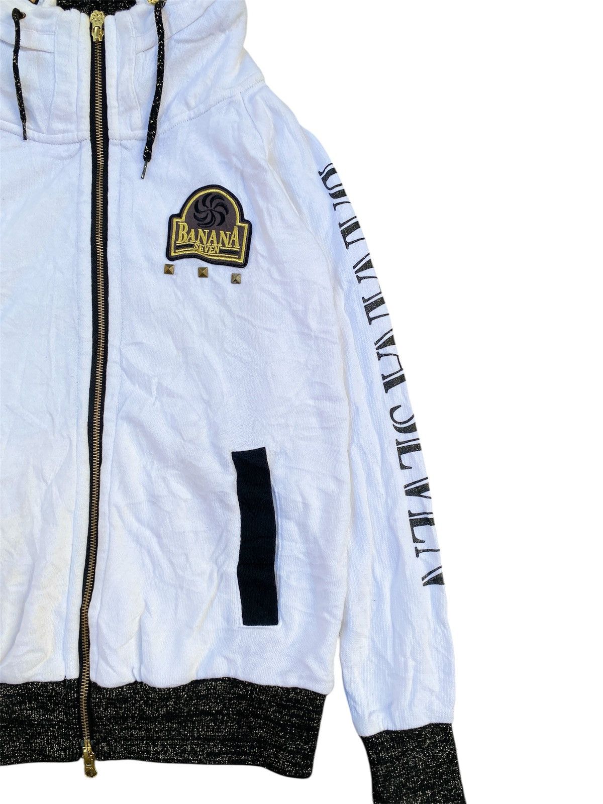 If Six Was Nine × Japanese Brand × Le Grande Bleu (L.G.B.) Banana Seven GOA style- Bono Apocalypse Zip Hoodie Size US S / EU 44-46 / 1 - 3 Thumbnail