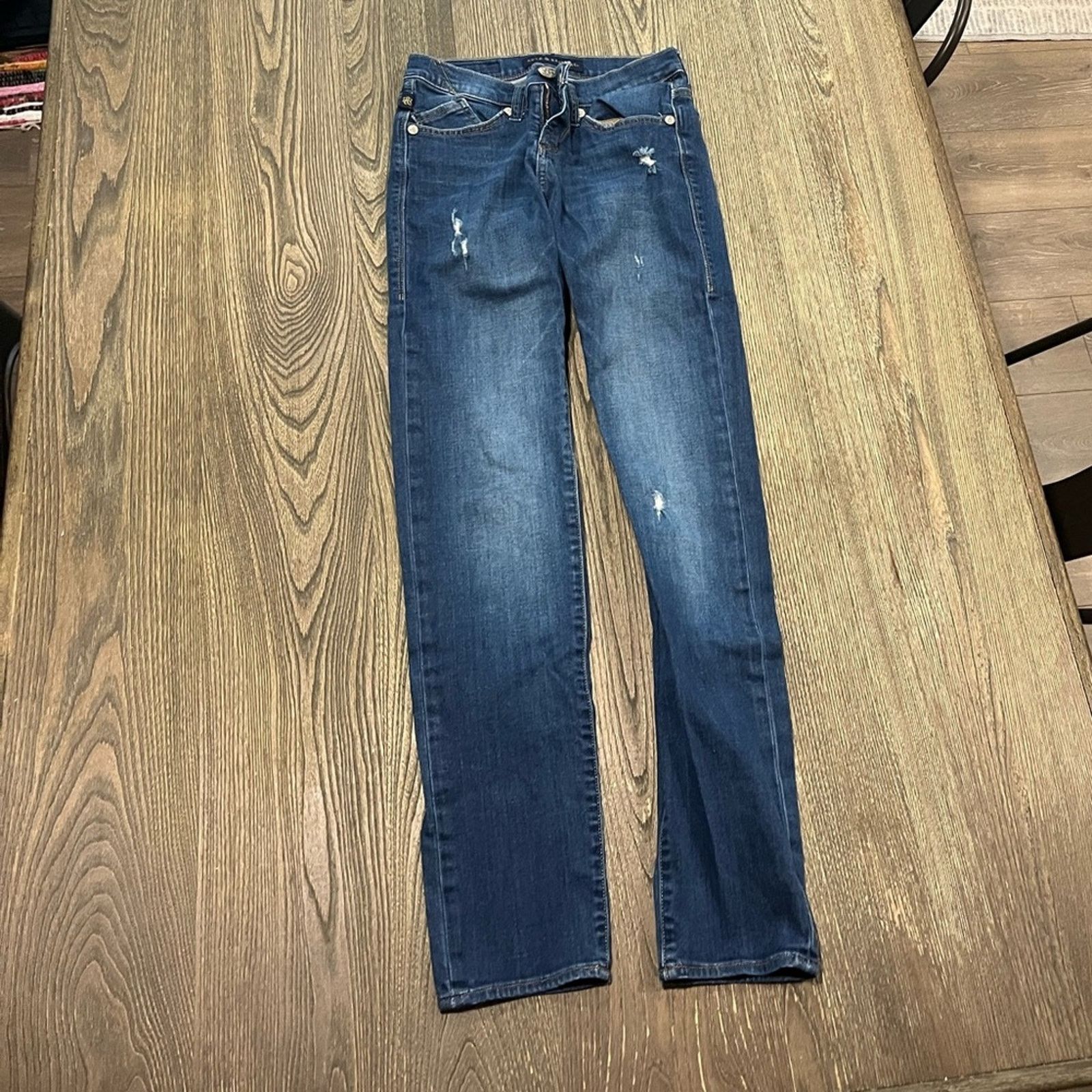 Rock & Republic Rock & Republic Berlin Straight Jeans Pockets Distressed 2 Size 26" / US 2 / IT 38 - 1 Thumbnail