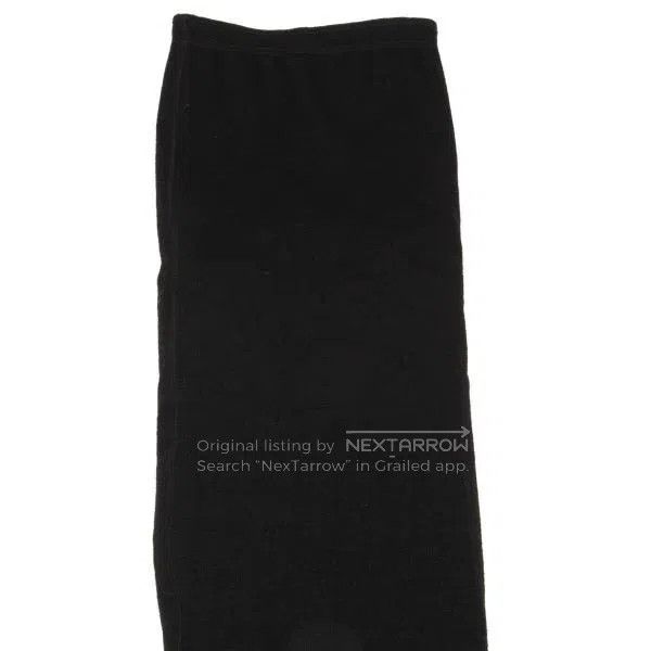 Junya Watanabe Junya Watanabe size XS Black vintage tulle design half ski Size 23" - 4 Thumbnail