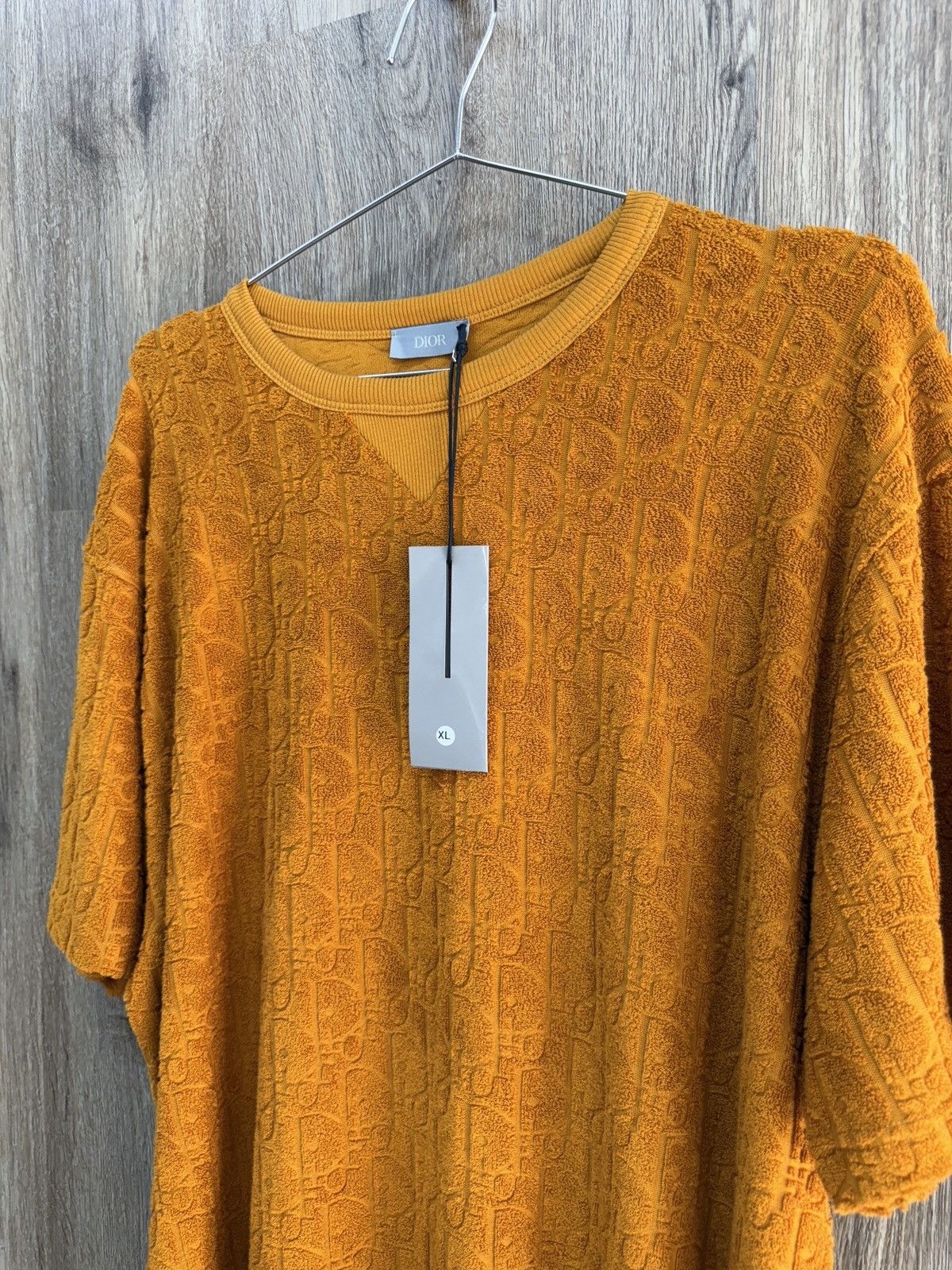 Dior Christian Dior Orange Short Sleeve Size US XL / EU 56 / 4 - 5 Thumbnail