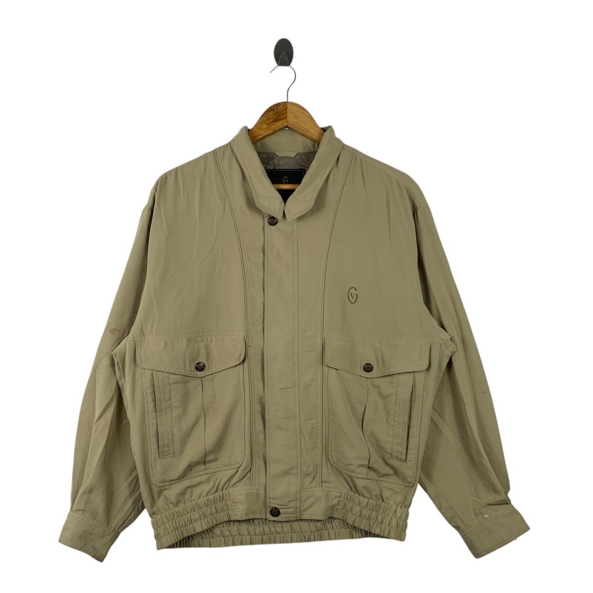 Gianni Valentino × Valentino × Vintage Vintage GIANNI VALENTINO Italy Italian Designer CasualJacket Size US L / EU 52-54 / 3 - 1 Thumbnail