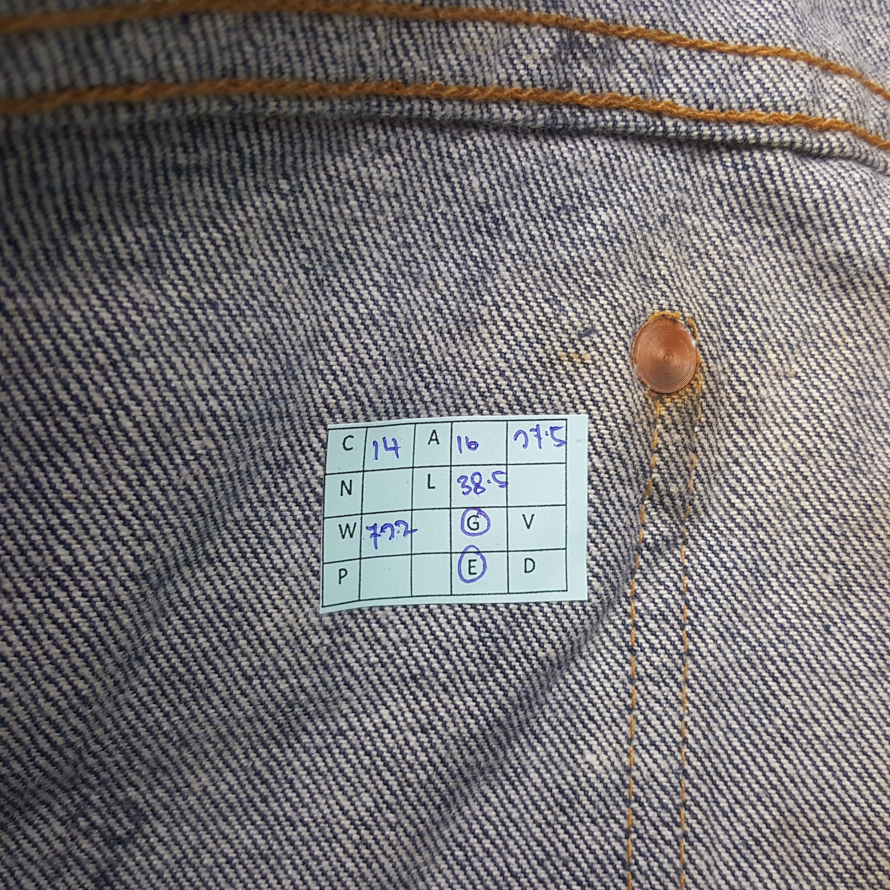 Levi's Vintage Levi's Orange Tag Denim Jeans Size US 32 / EU 48 - 13 Thumbnail