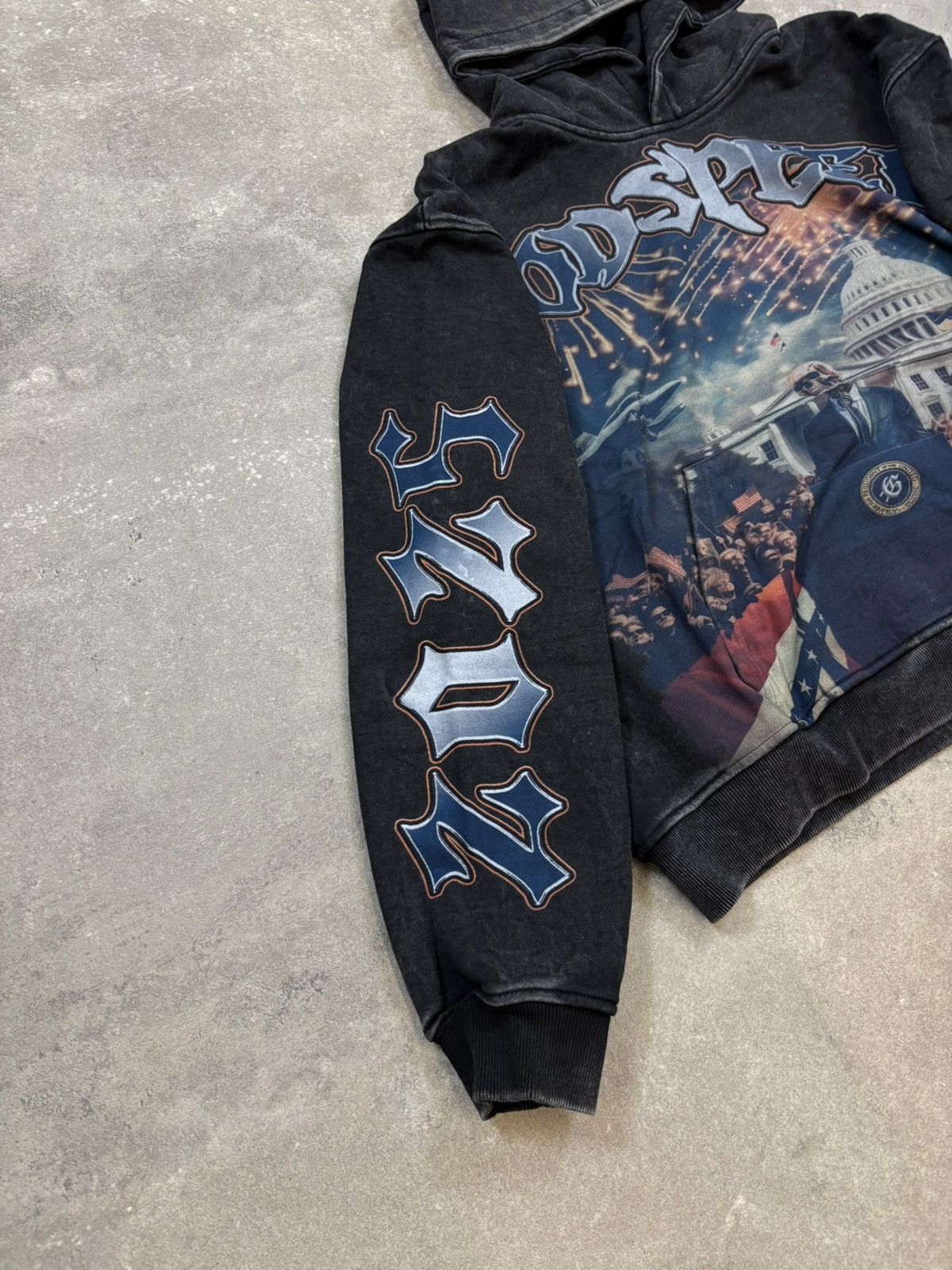 Godspeed Godspeed R.O.R. Hoodie, Washed Black Size US M / EU 48-50 / 2 - 4 Thumbnail