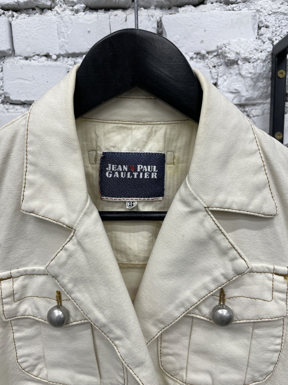 Jean Paul Gaultier × Vintage Jean Paul Gaultier “ Liberte Egalite Sexualite “ Jacket Size M / US 6-8 / IT 42-44 - 5 Thumbnail