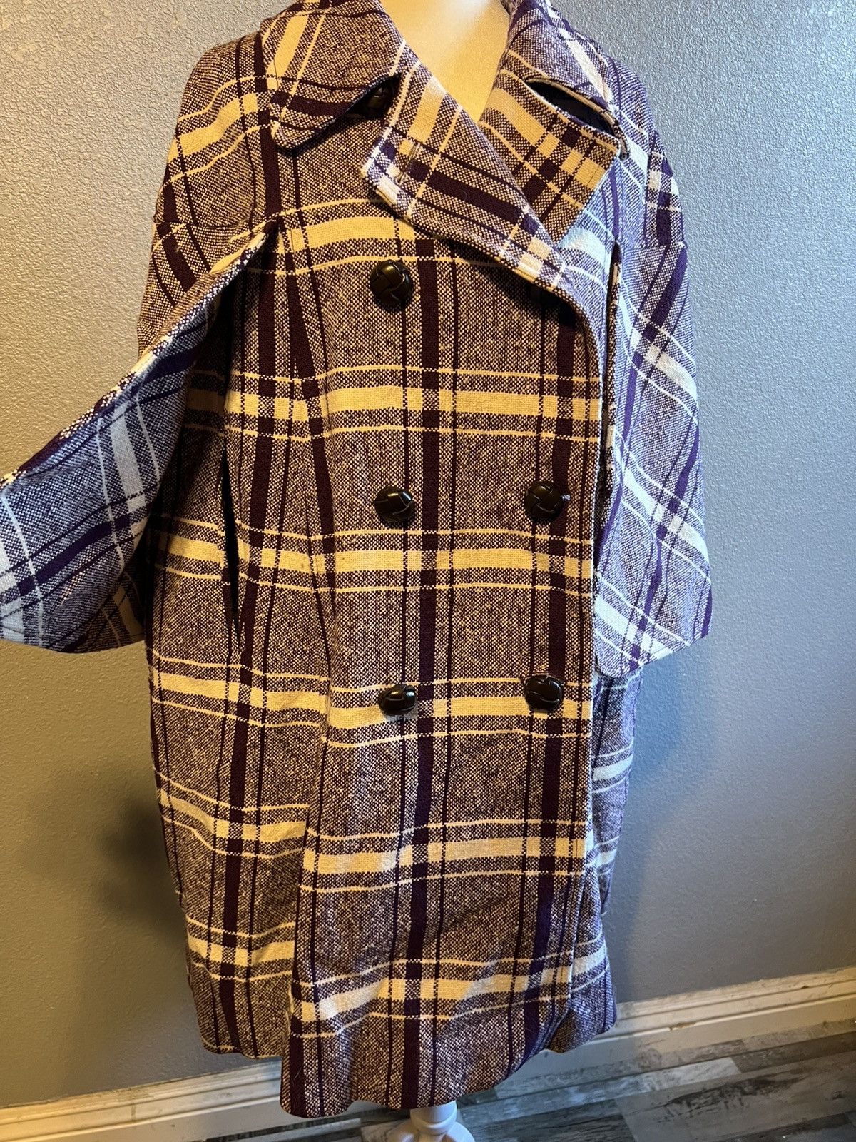 Gucci Gucci plaid print cape Size XS / US 0-2 / IT 36-38 - 2 Thumbnail