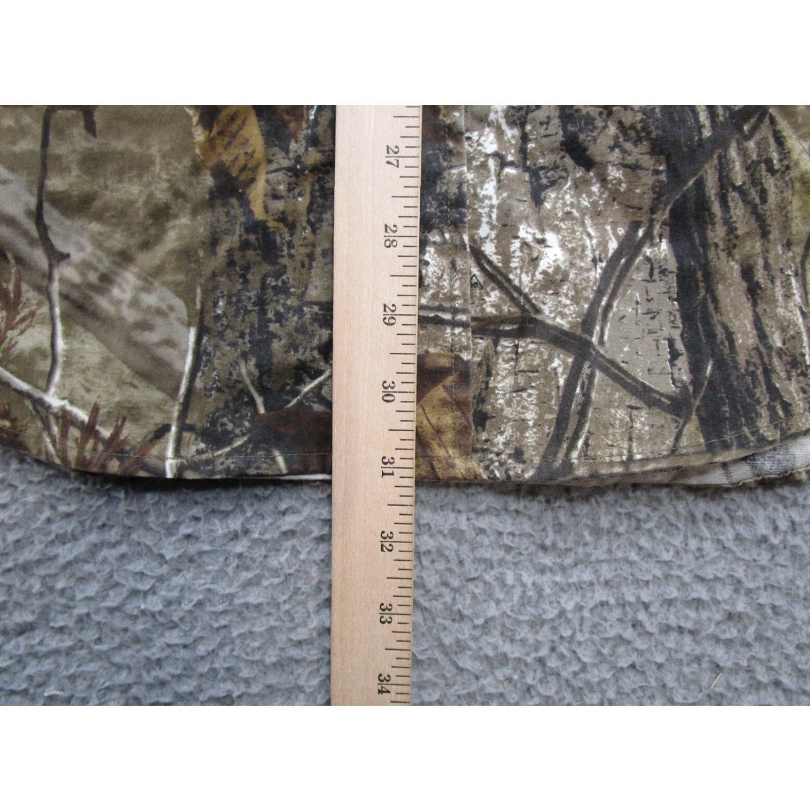 Realtree VINTAGE RealTree Camo Mens Hunting Workwear Cotton Flap Pockets Button Up Shirt Size M Size US M / EU 48-50 / 2 - 5 Thumbnail