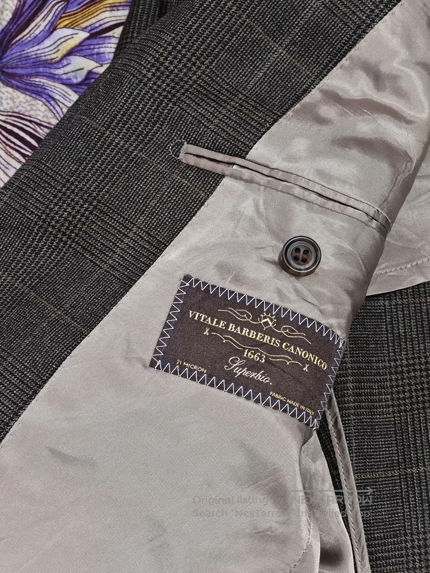 Kamakura Kamakura Wool Linen Check Blazer. Size US S / EU 44-46 / 1 - 7 Thumbnail