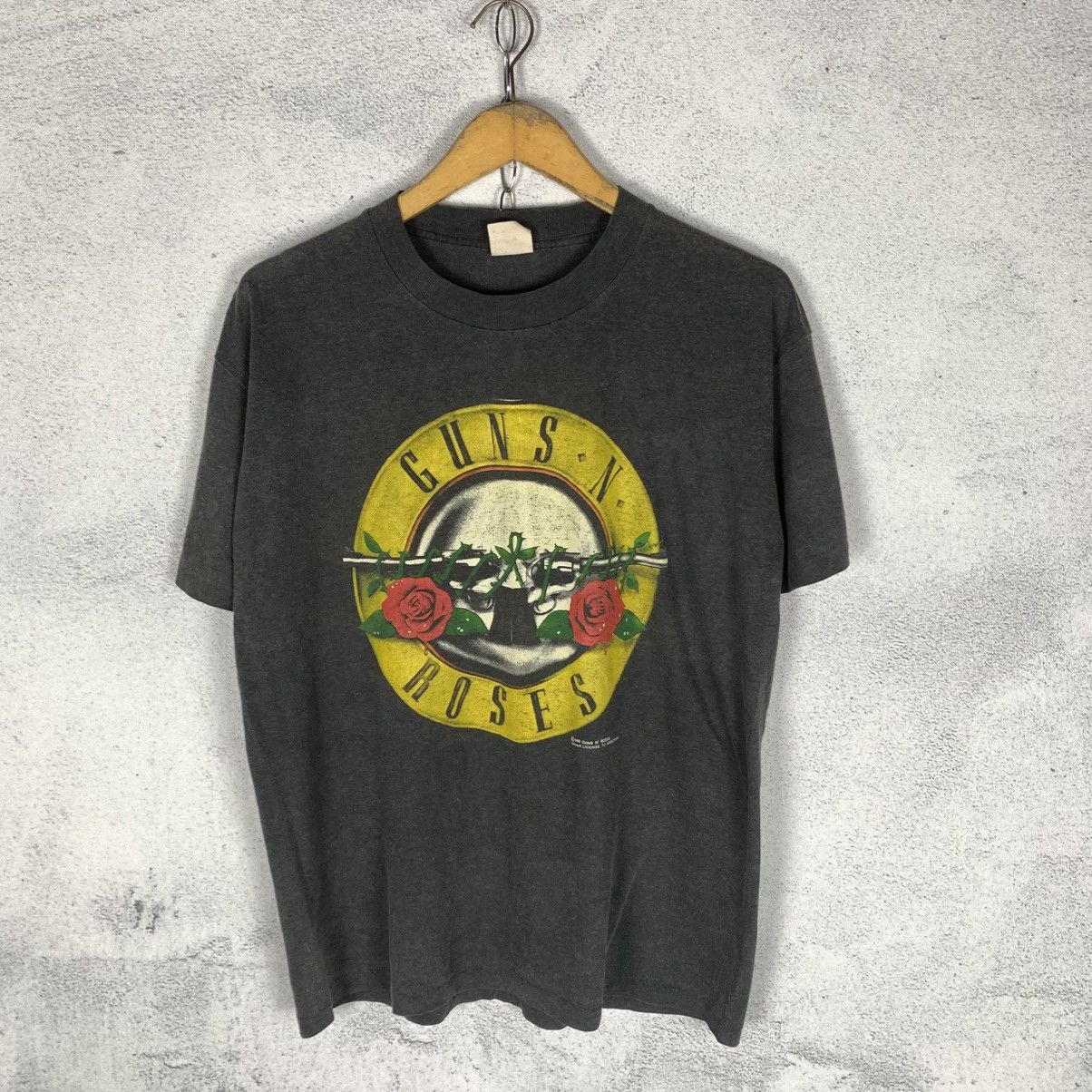Band Tees × Vintage Tshirt Vintage GUN'S N ROSES 1989 Size US L / EU 52-54 / 3 - 3 Thumbnail