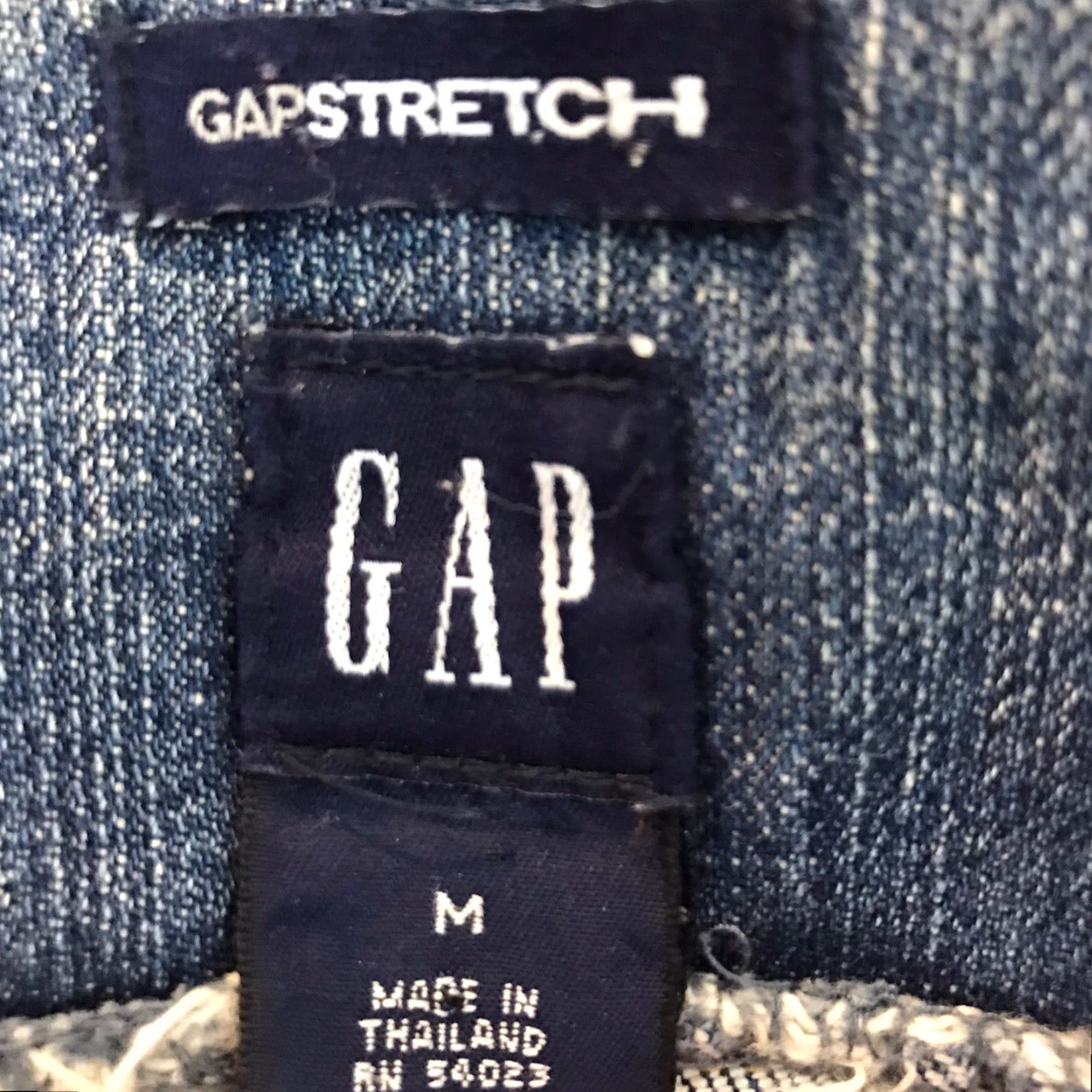 Gap Gap Stretch Denim Jacket Womens Medium Blue Casual 90s Classic Long Sleeve Size M / US 6-8 / IT 42-44 - 6 Thumbnail