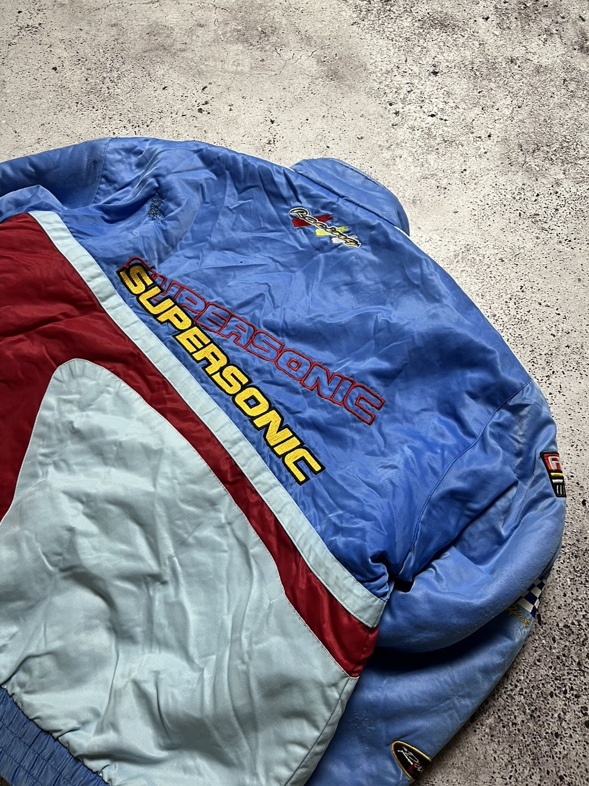 Vintage Supersonic Racing Jacket Rare Y2K M&M Hot Wheel 500 Size US XL / EU 56 / 4 - 10 Thumbnail