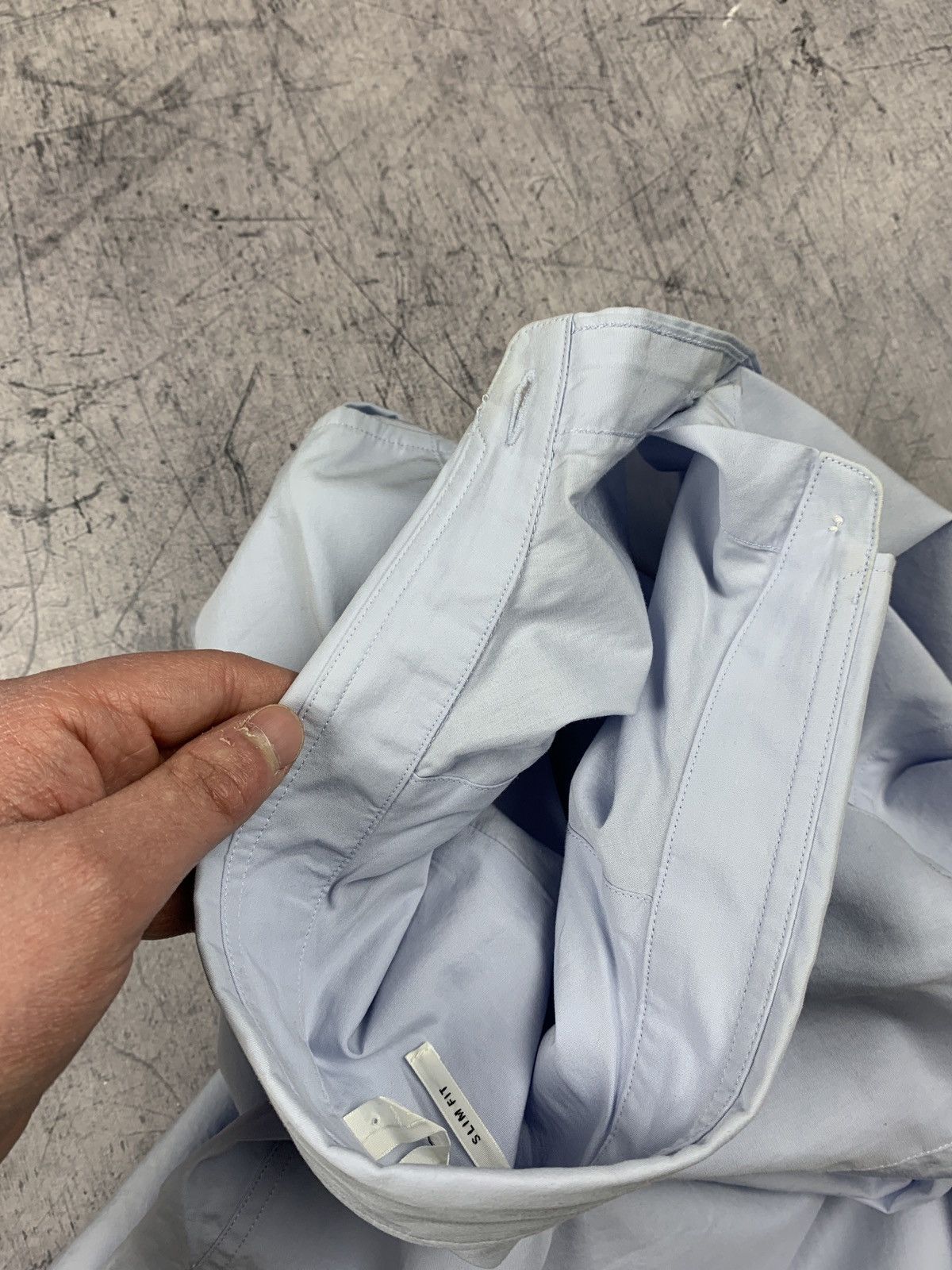 Arket Arket Buttons-Up Shirt Mens Size 46 Blue Designer Luxury Size US S / EU 44-46 / 1 - 12 Thumbnail