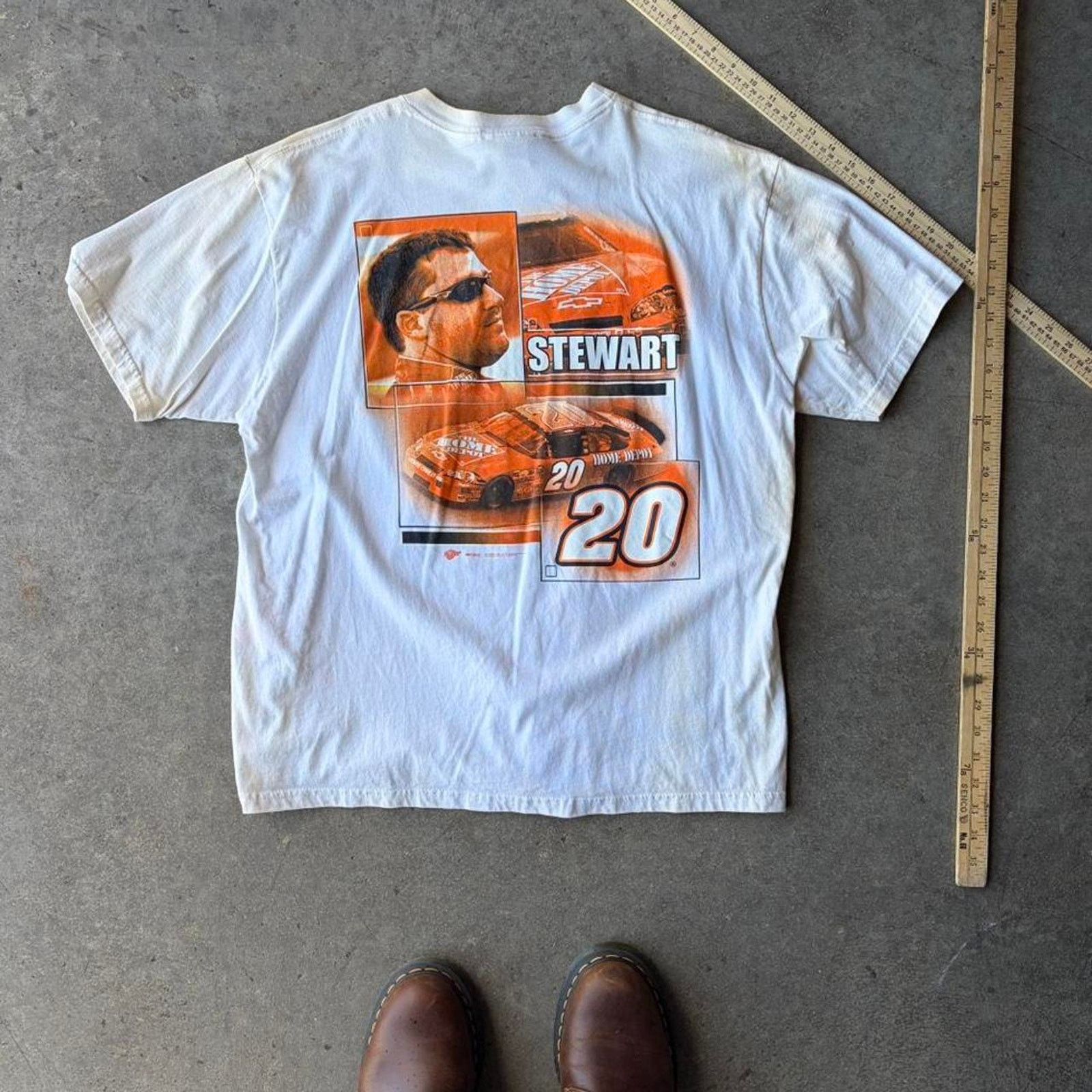 NASCAR 2000s tony stewart nascar tee Size US XL / EU 56 / 4 - 1 Thumbnail