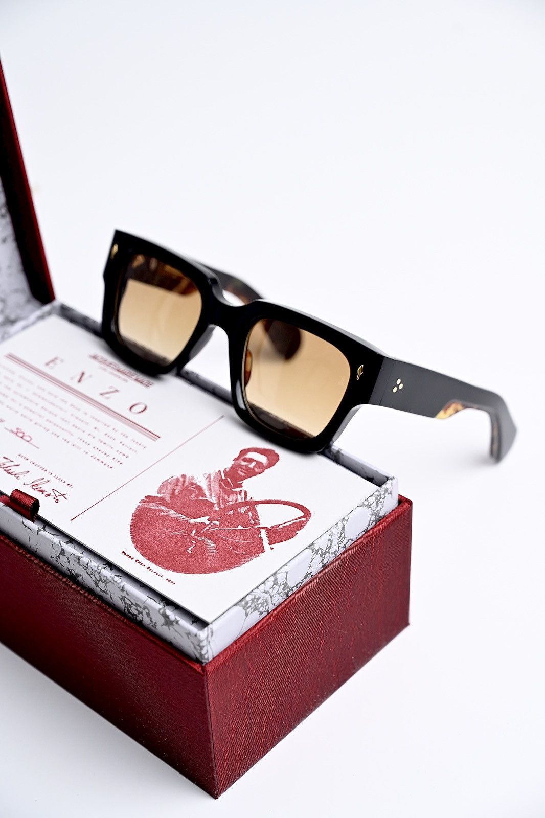 Jacques Marie Mage JACQUES MARIE MAGE JMM ENZO NOIR 15 SUNGLASSES Size ONE SIZE - 1 Thumbnail