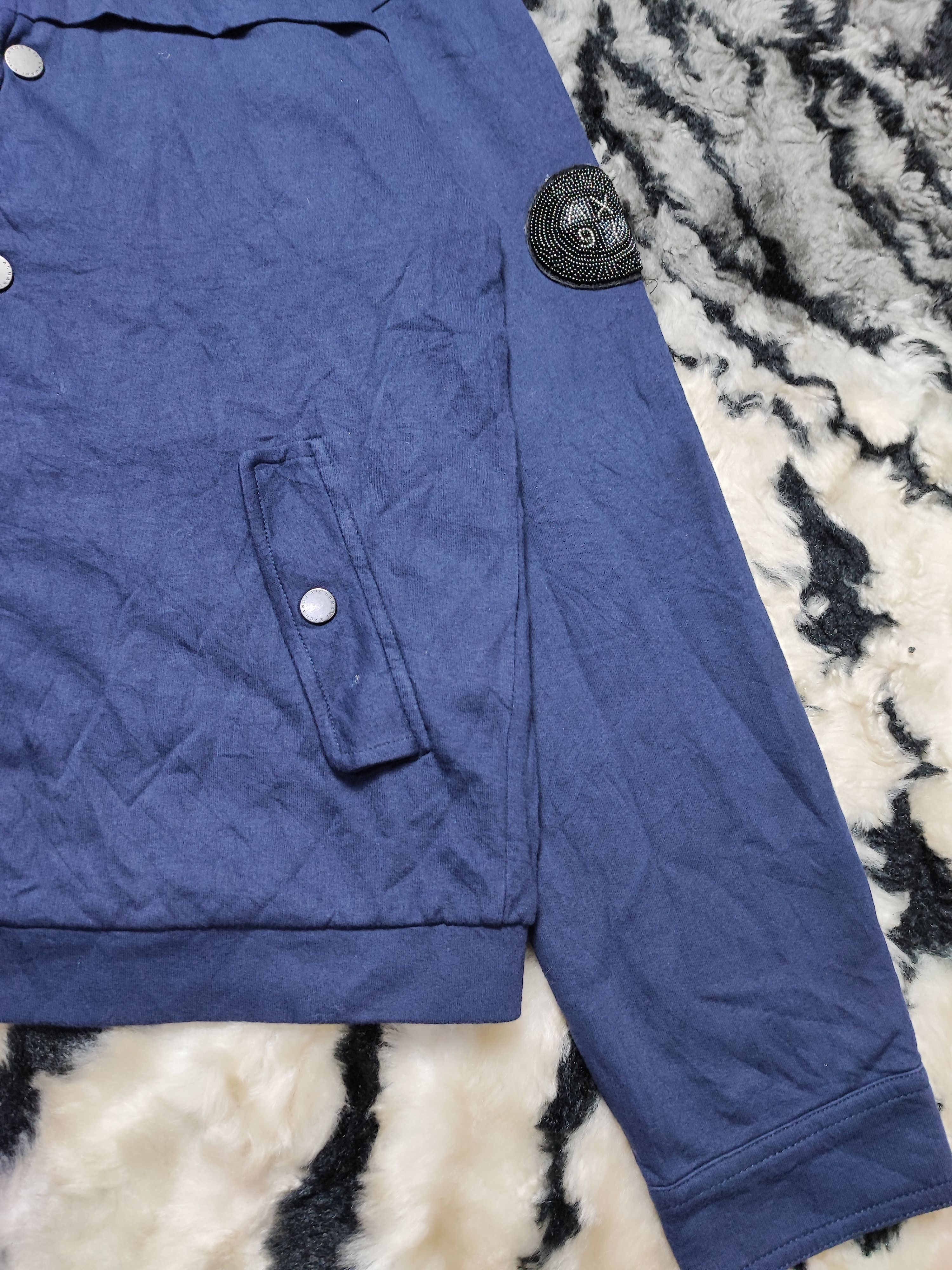 Armani Exchange × Giorgio Armani Vintage Armani Exchange Bomber Varsity Jacket Size US M / EU 48-50 / 2 - 6 Thumbnail