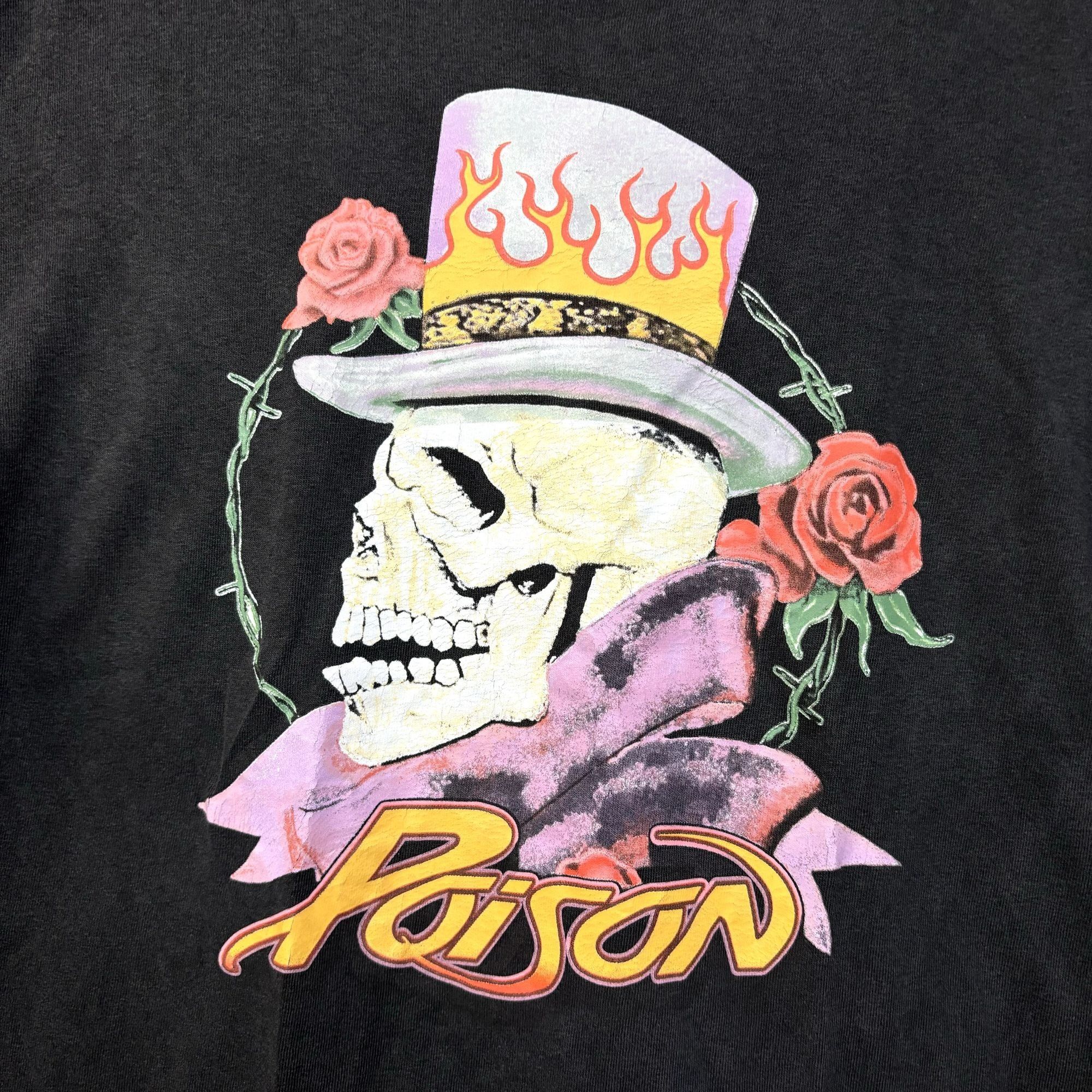 Band Tees Poison Flesh and Blood Tattoo Heavy Metal Tee L Size US L / EU 52-54 / 3 - 2 Thumbnail