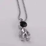 Jewelry Hip hop astronaut moon astronaut robot Necklace Size ONE SIZE - 4 Thumbnail