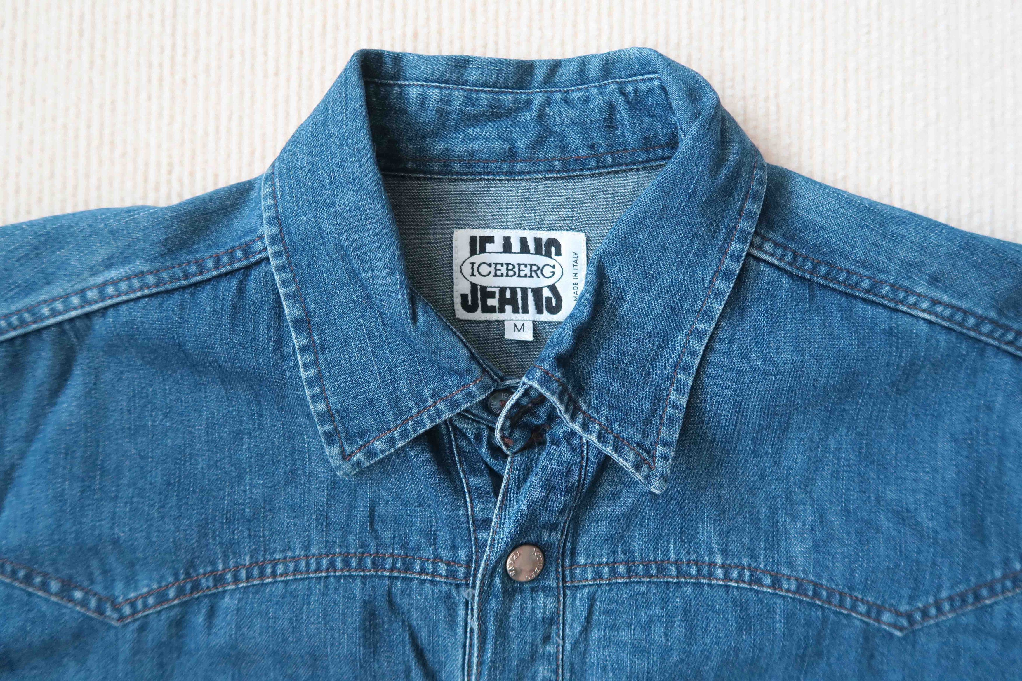 Iceberg Iceberg x Peanuts Co. Snoopy & Friends Denim Shirt Size US M / EU 48-50 / 2 - 2 Thumbnail