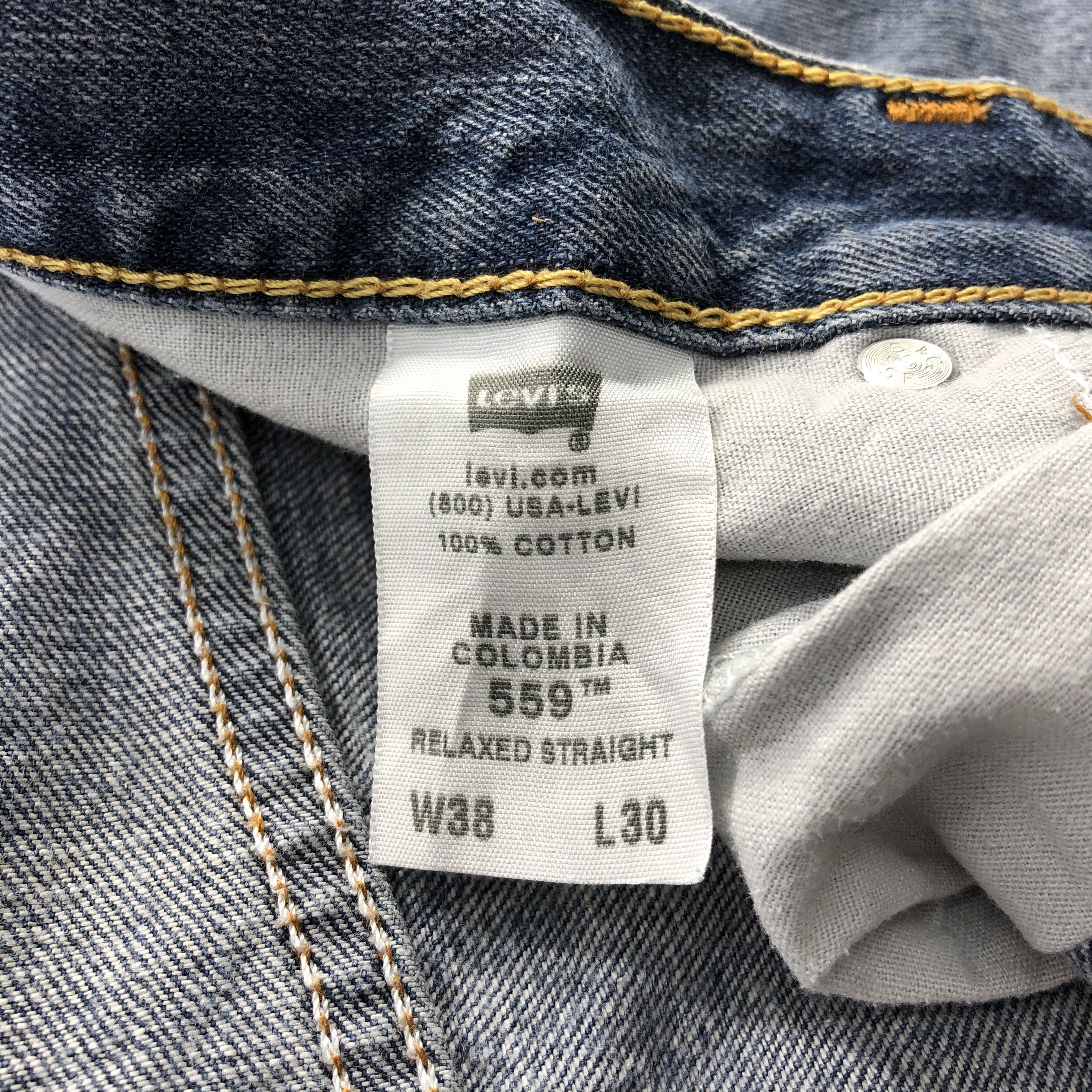 Levi's × Vintage Vintage Levis 559 Jeans-JM1476 Size US 39 - 9 Thumbnail