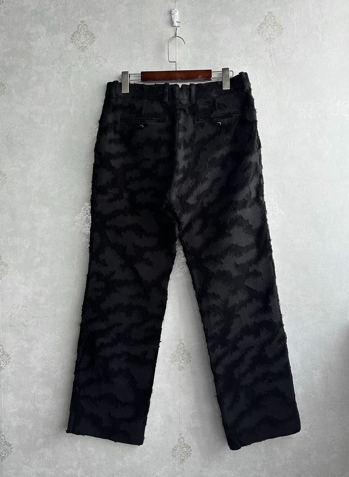 Jean Paul Gaultier Jean Paul Gaultier Gaultier eroded pattern trousers Size US 32 / EU 48 - 2 Thumbnail