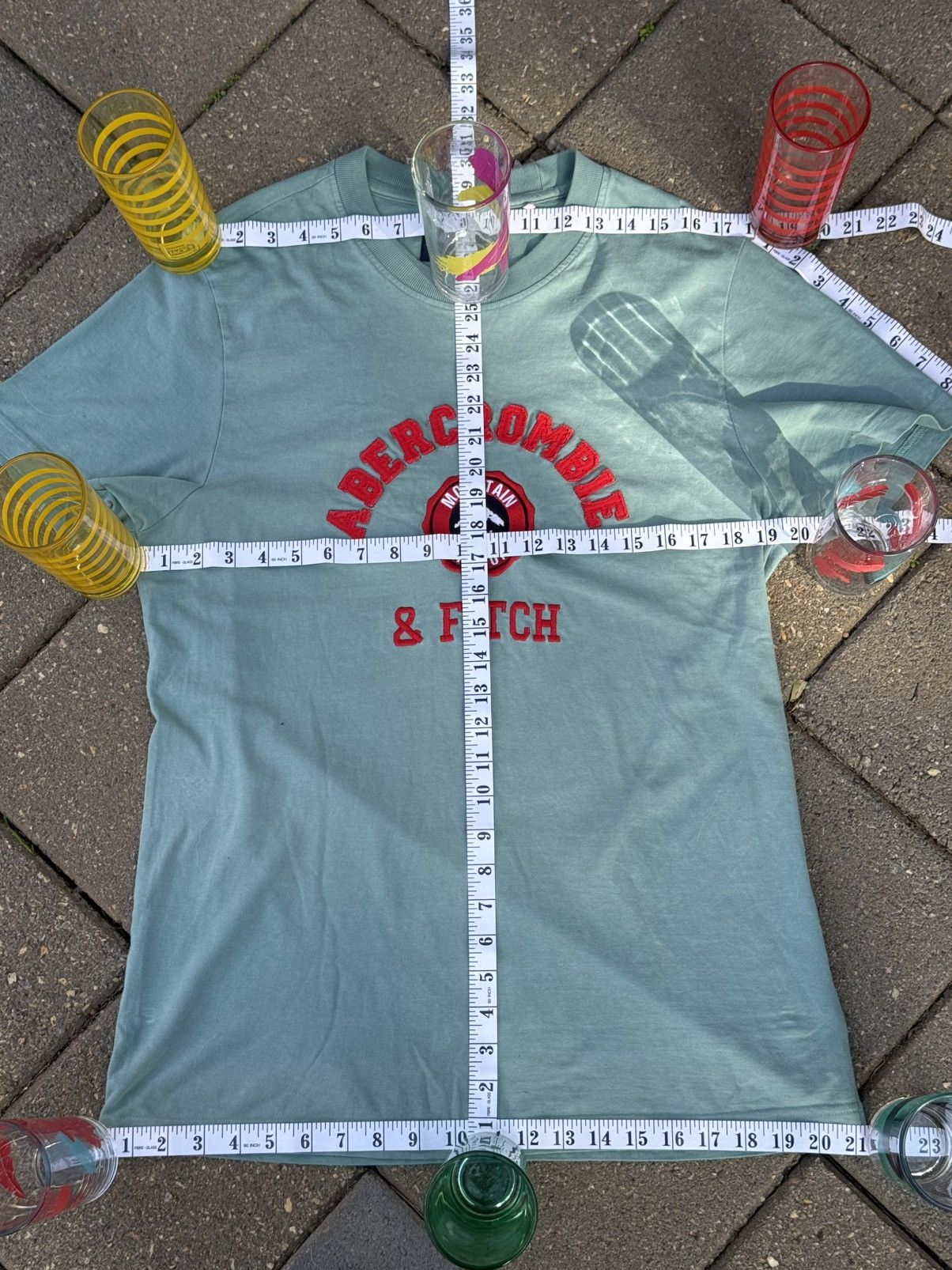 Abercrombie & Fitch Vintage Abercrombie and Fitch Tee Shirt Size US L / EU 52-54 / 3 - 4 Thumbnail