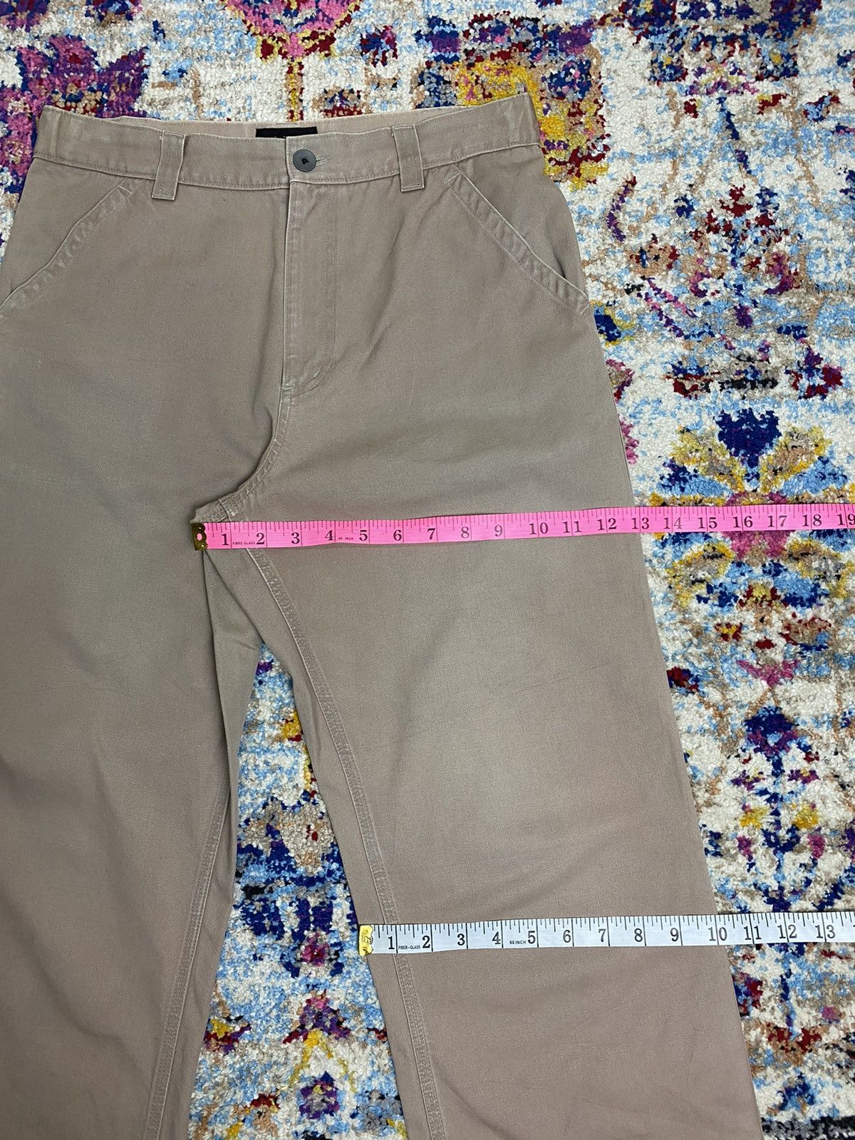 A.P.C. × Vintage ETE 1990 APC Rue De Fleures Paris Chino Pants Size US 30 / EU 46 - 10 Thumbnail