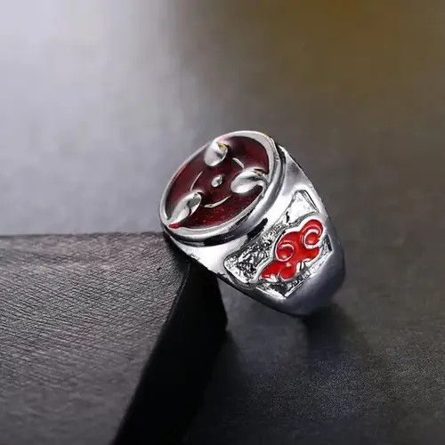 THVM Ninja Anime Cartoon Sharingan Rings Size ONE SIZE - 1 Thumbnail