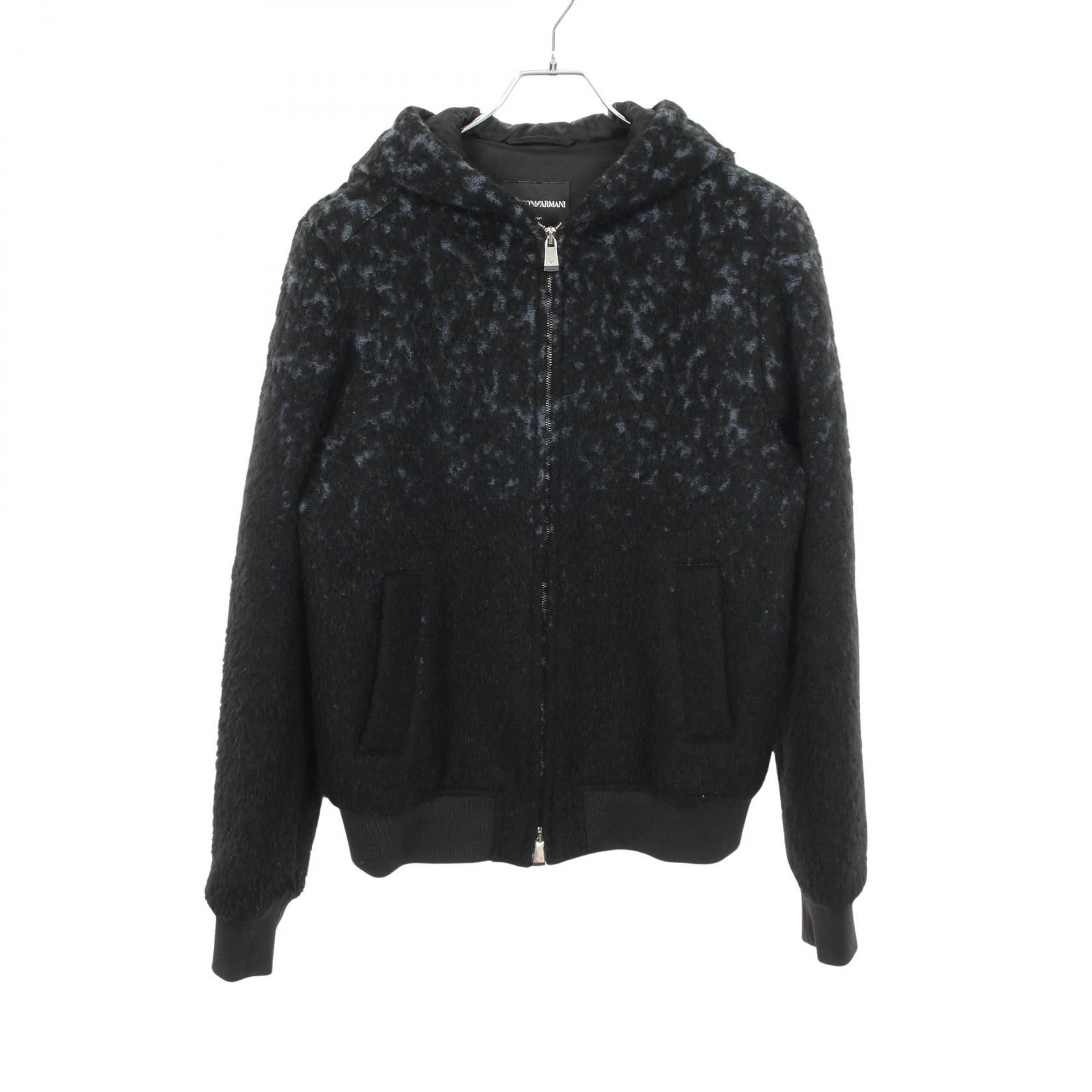 Emporio Armani Emporio Armani Emporio Armani Wool Polyester Blouson Textile Outerwear R1R320 DUTY FREE for USA Size ONE SIZE - 1 Thumbnail