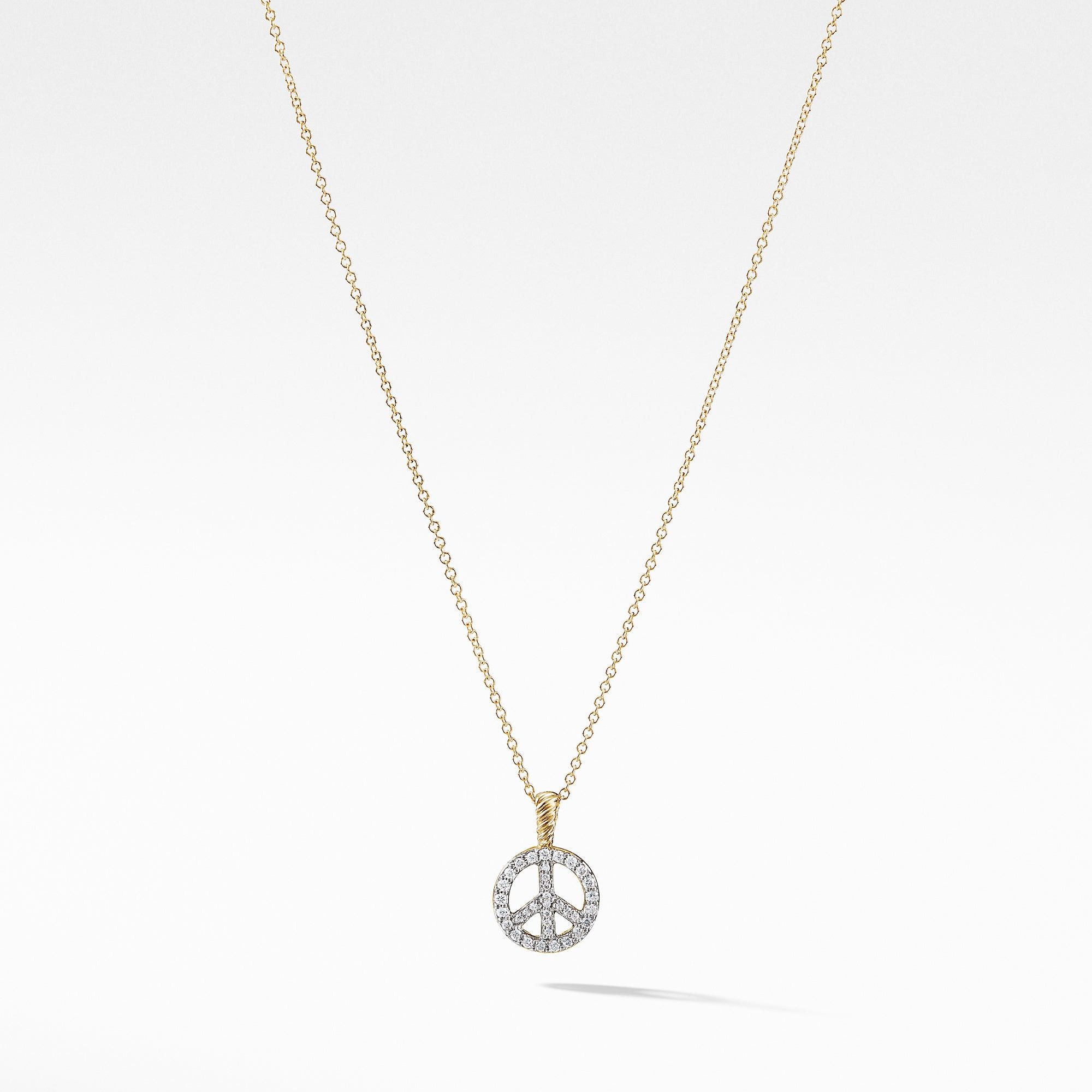David Yurman o1w1db10325 N08835 Necklace in 18K Yellow Gold with Diamond Size ONE SIZE - 1 Thumbnail