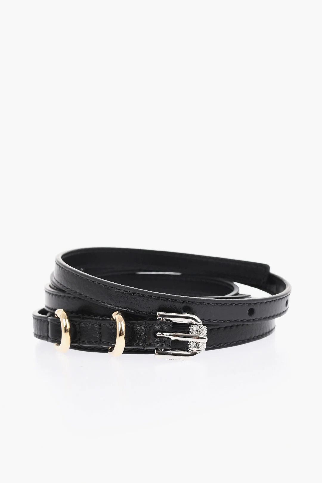 Givenchy og1mm0326 Size: 85 / Slim-Fit Belt in Black Size ONE SIZE - 1 Thumbnail