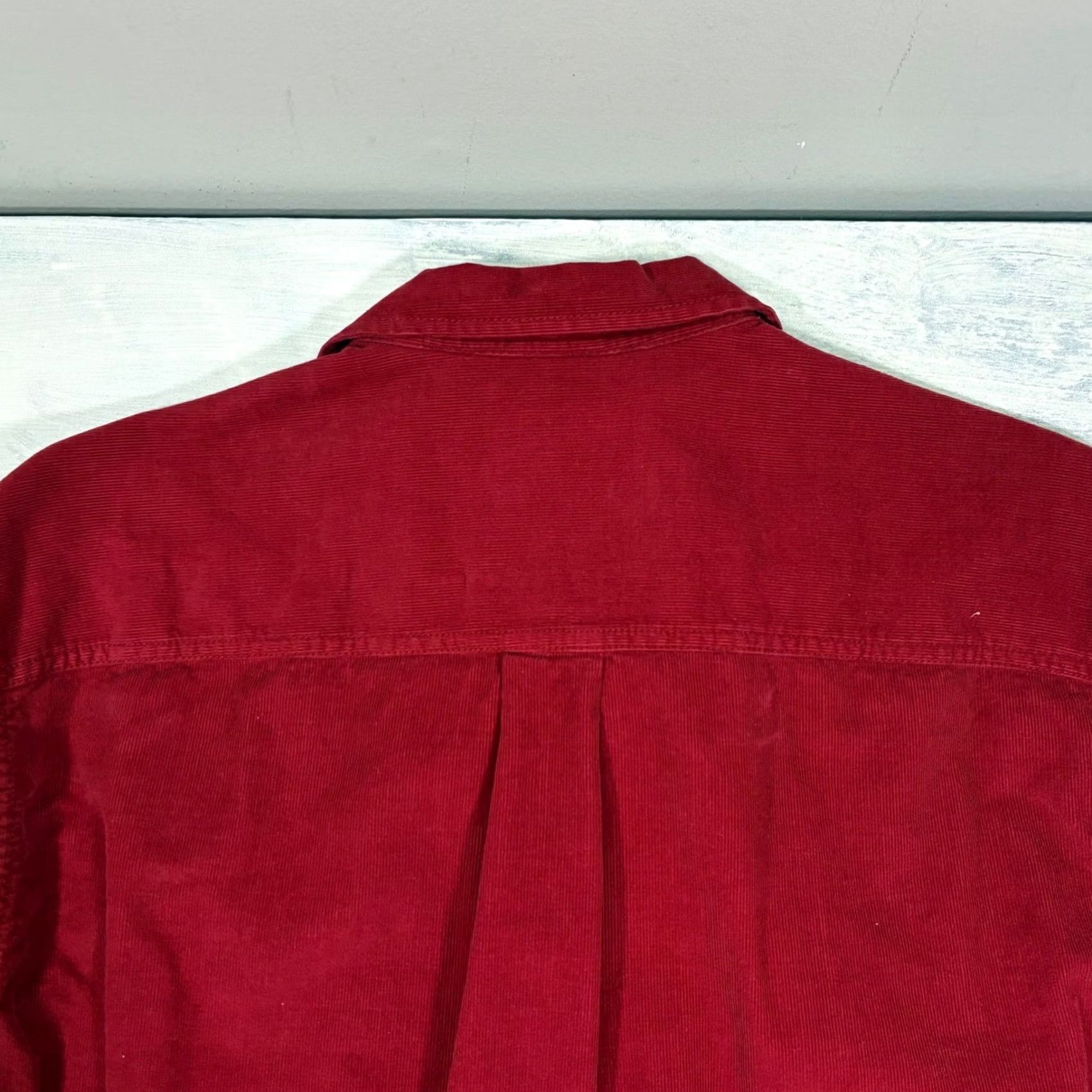 Tommy Bahama VINTAGE Tommy Bahama Jeans Red Corduroy Long Sleeve Island Modern Fit Shirt L Size US L / EU 52-54 / 3 - 5 Thumbnail