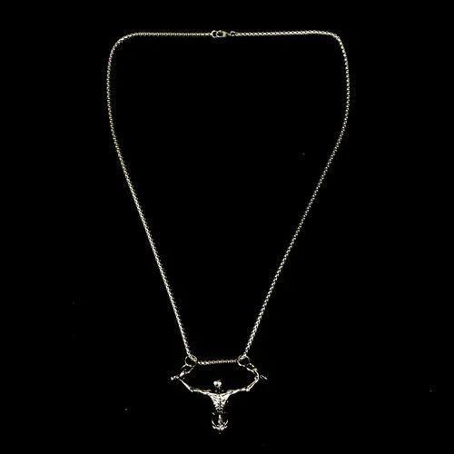 Jewelry Kurihara x Hara Skeleton Skull Necklace Punk Chain Size ONE SIZE - 5 Thumbnail