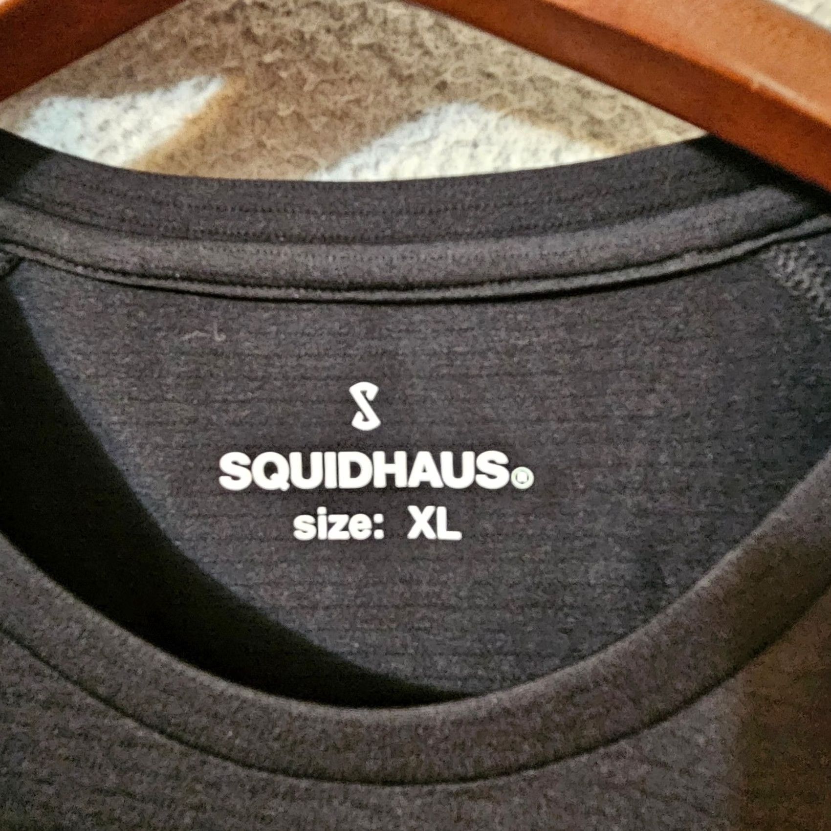 Vintage Squidhaus Shirt Men XL Black Short Sleeve Performance NWT Gym Active T Shirt Size US XL / EU 56 / 4 - 3 Thumbnail