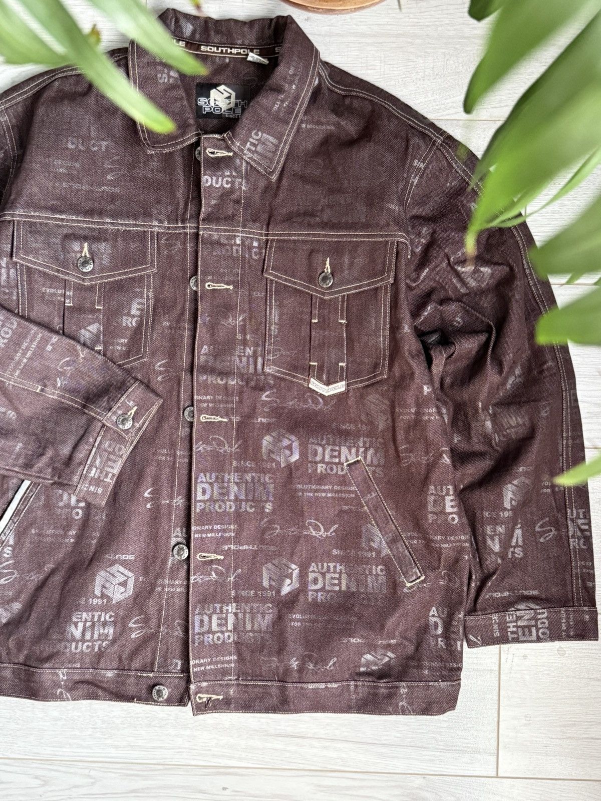 Southpole Vintage Southpole hype multi logo denim jacket Size US L / EU 52-54 / 3 - 1 Thumbnail