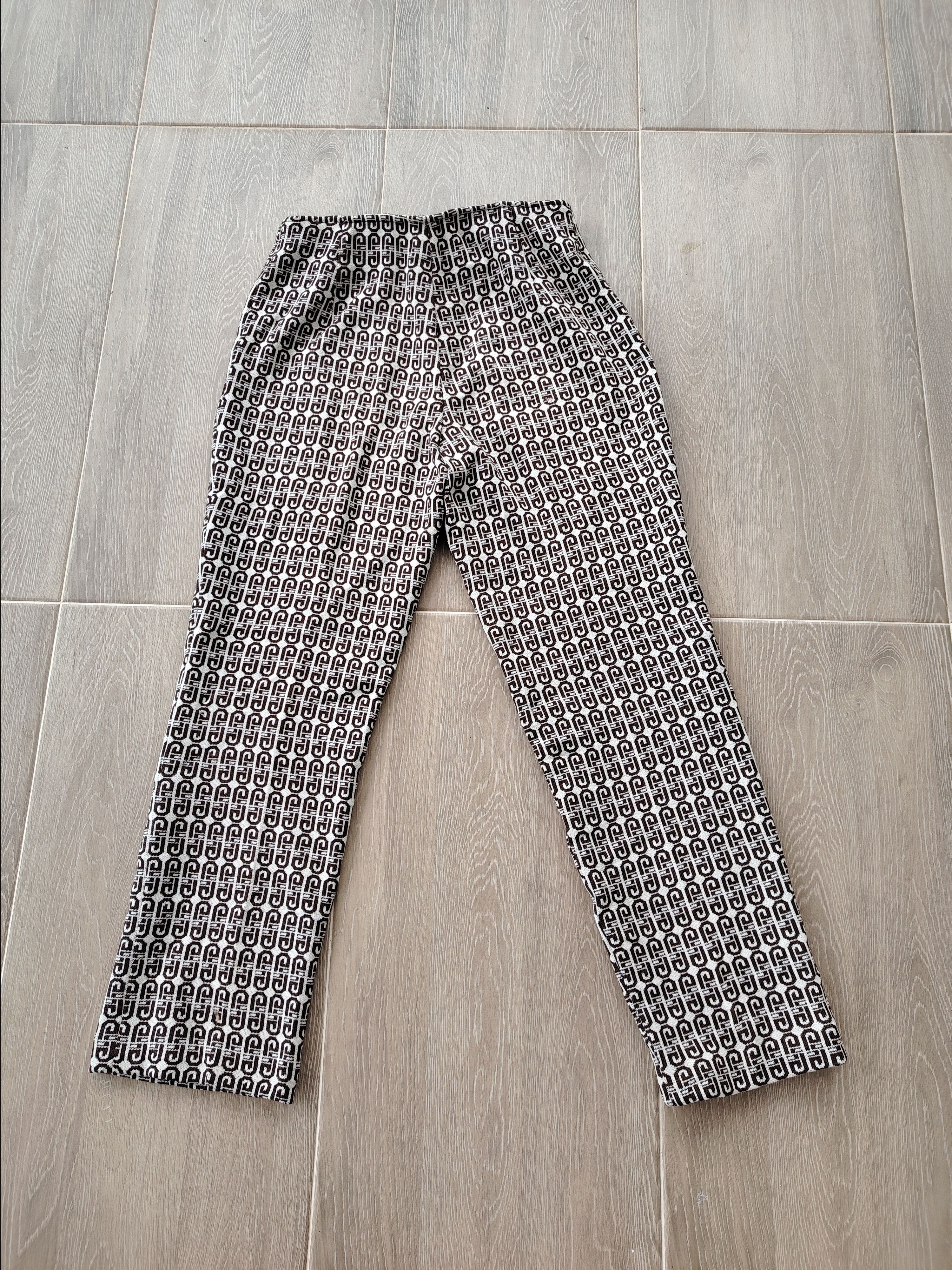 Other Vintage Unbrand Monogram Jogger Pants Sweatpants Size 29" - 4 Thumbnail