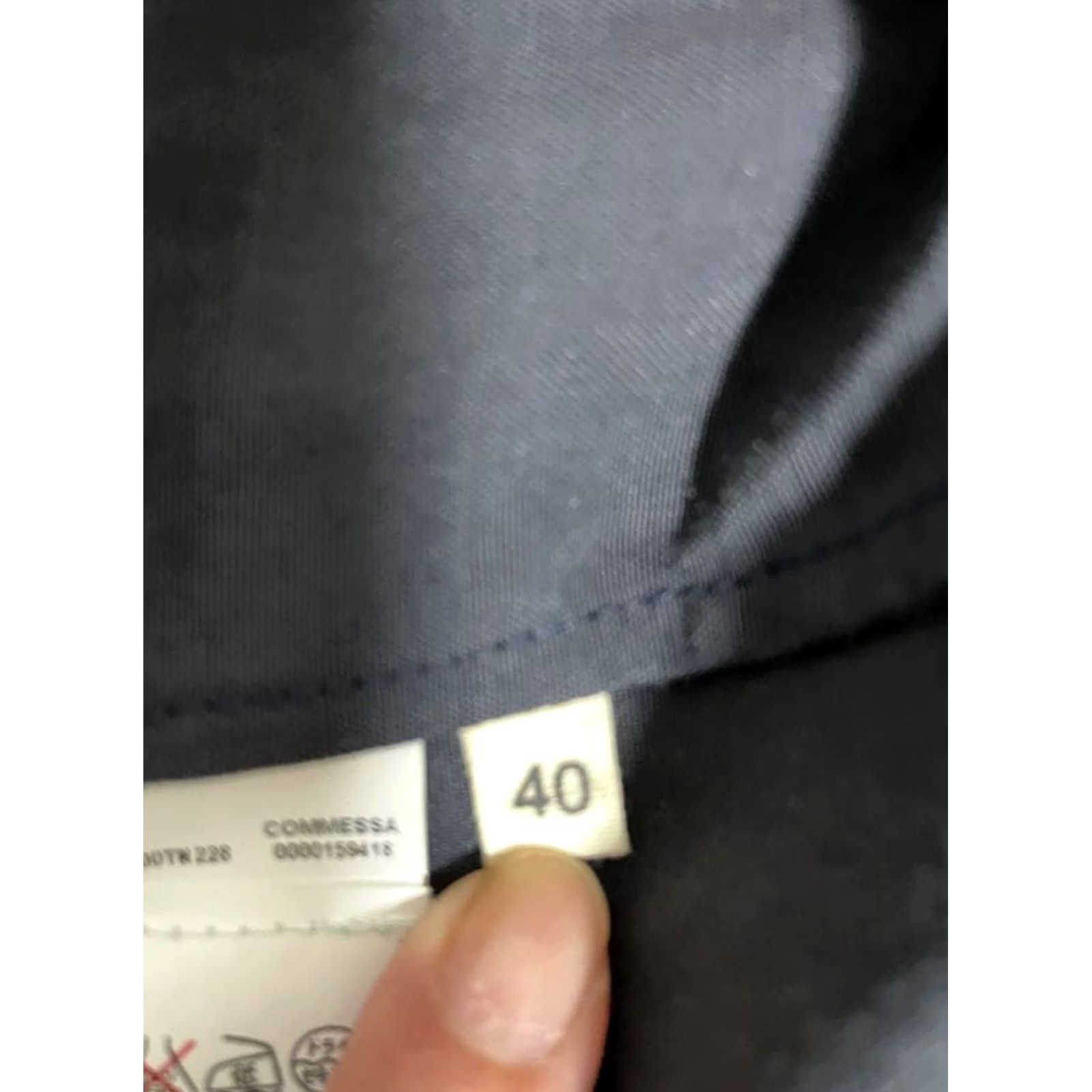 Marni MARNI Trench Coat Navy Size40 Spring Jacket Women Short Sleeve Nylon Linen Nylon Commessa 2010s Designer Italian Size S / US 4 / IT 40 - 7 Thumbnail