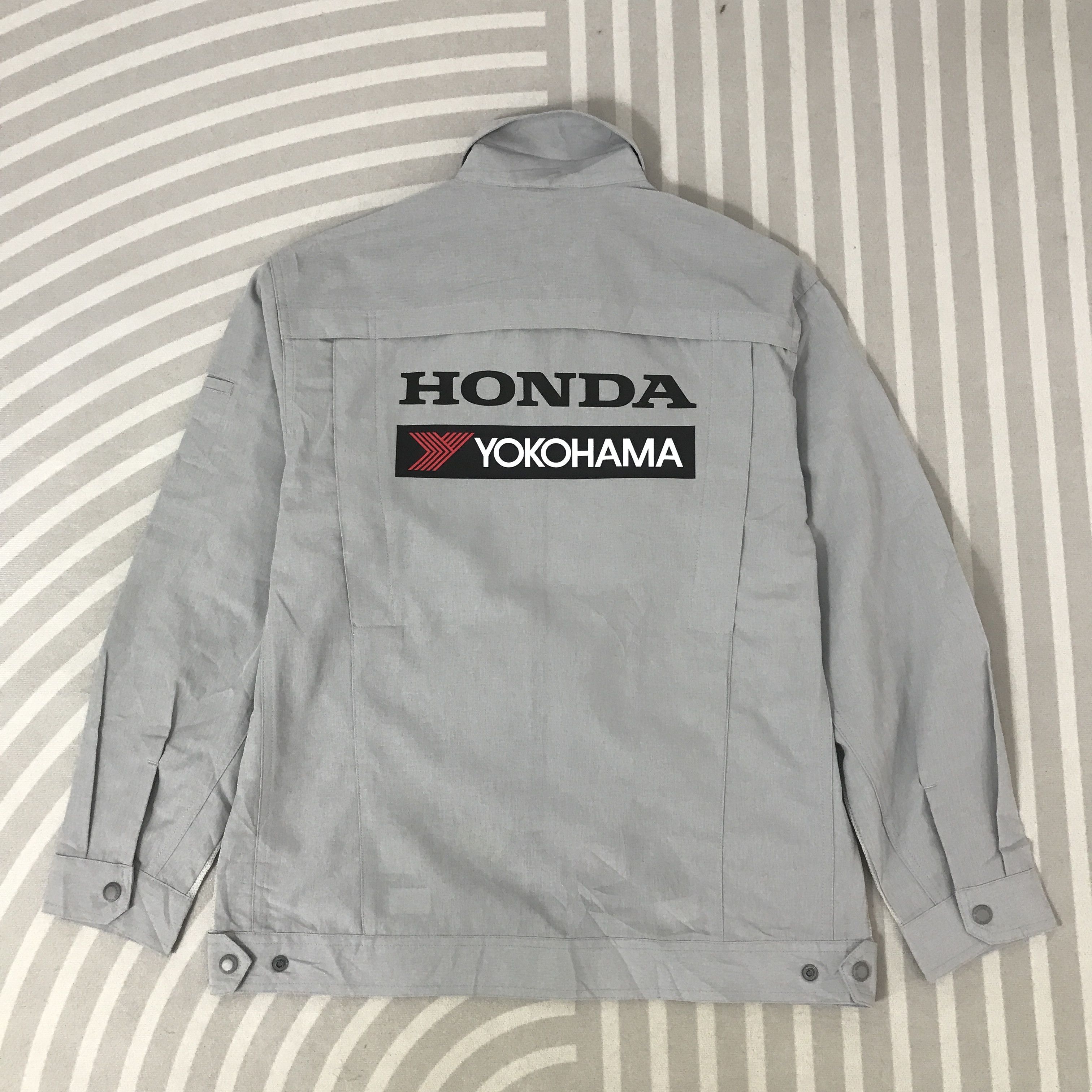 Honda Vtg Honda x Tokohama Racing motorsport custom japan Jacket Size US L / EU 52-54 / 3 - 1 Thumbnail