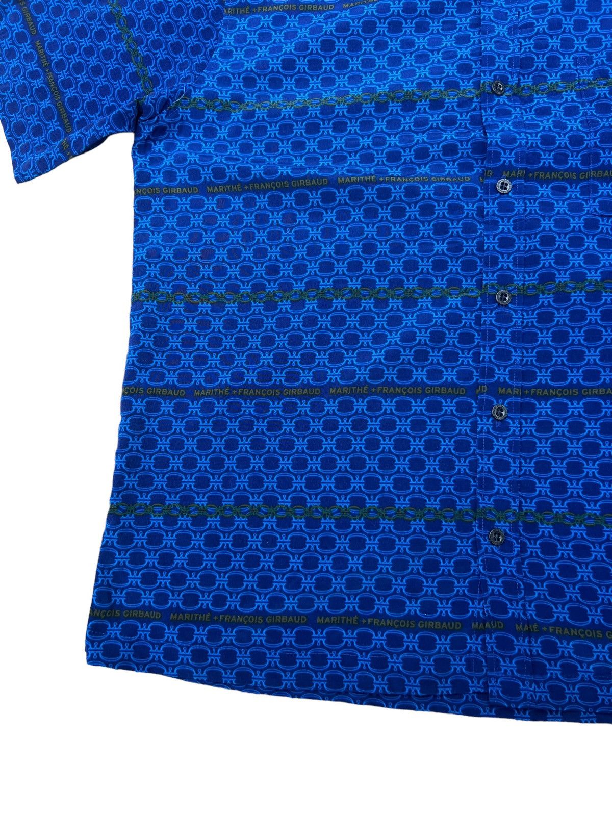 Marithe + Francois Girbaud VTG 90s Marithe Francois Girbaud Spell Out Oversized Shirt Size US M / EU 48-50 / 2 - 5 Thumbnail