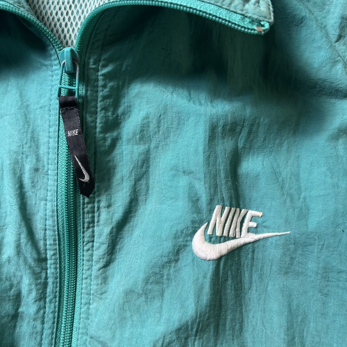 Nike Vintage 90s Nike Big Swoosh Windbreaker Jacket Size US M / EU 48-50 / 2 - 6 Thumbnail
