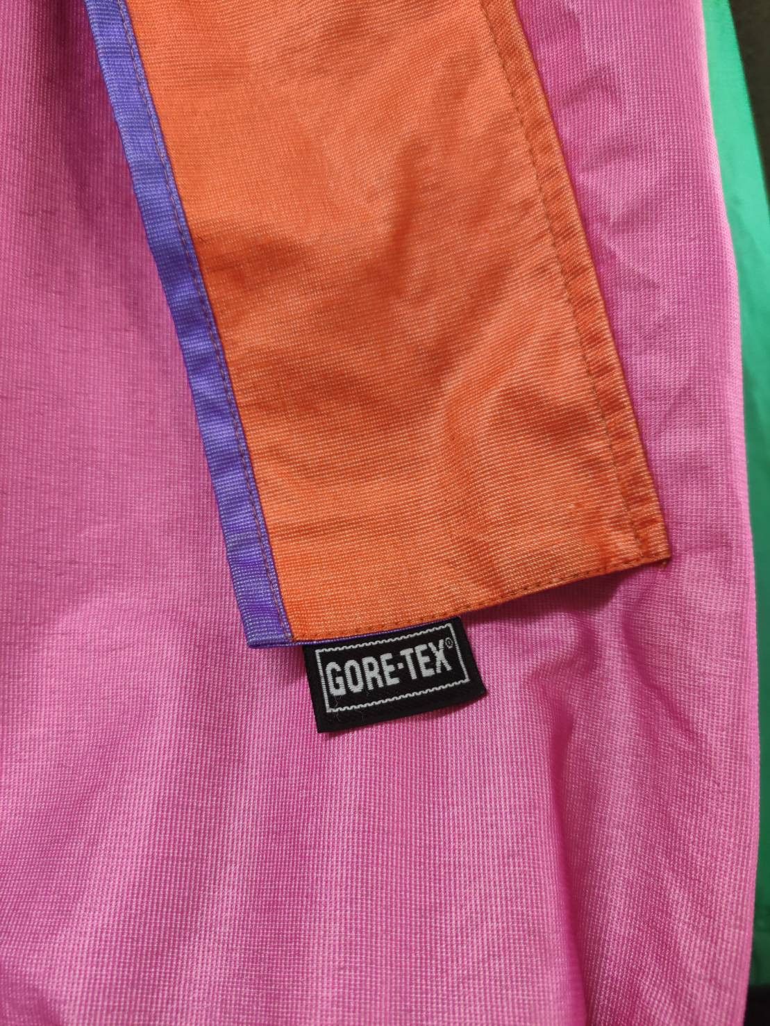 Goretex Vtg 90's Gore-Tex Multicolor Hoodie Jacket Size US XL / EU 56 / 4 - 6 Thumbnail
