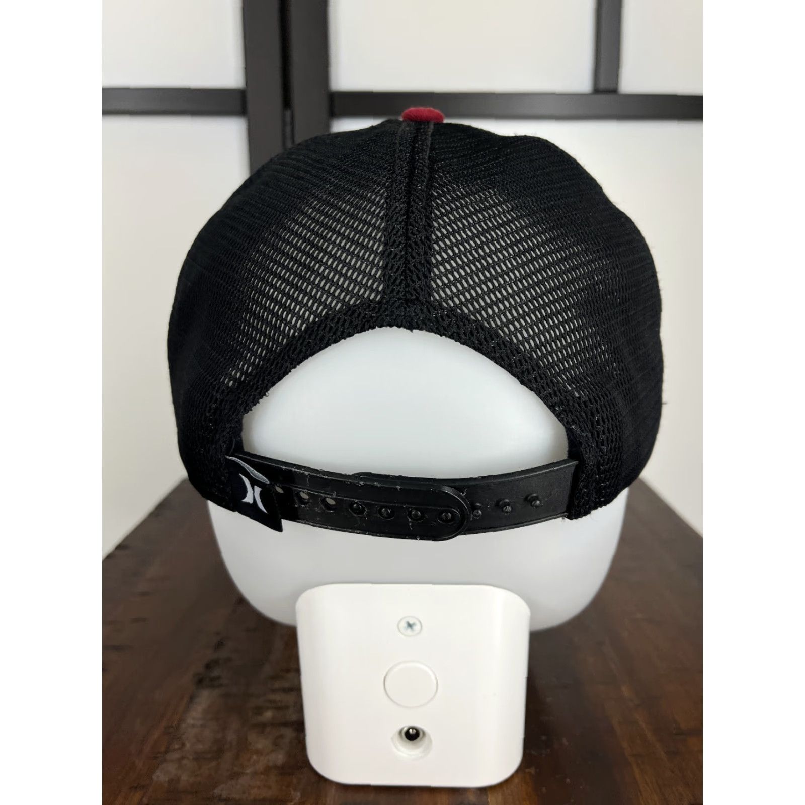 Hurley Hurley Hat Cap Snap Back Adult One Size Red Trucker 100% Polyester Palm Skate Beach Adjustable Men Hat Size ONE SIZE - 6 Thumbnail