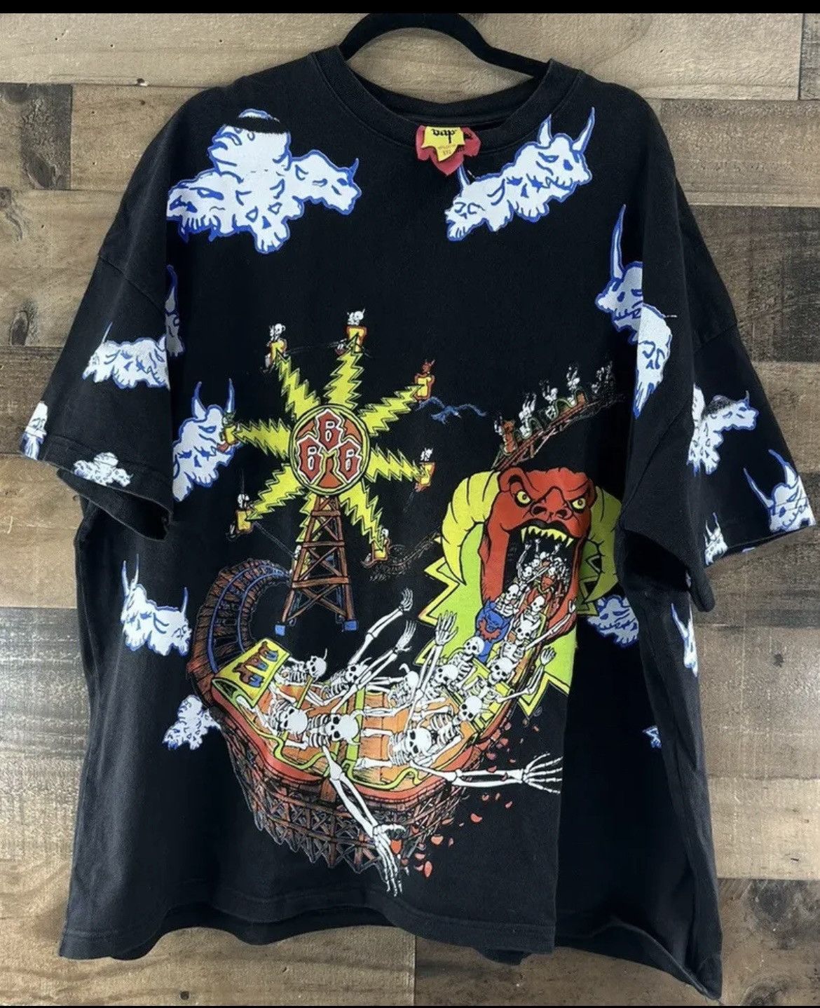 Dap Demons At Play Trippie Red Black Shirt Size 2XL Rare
