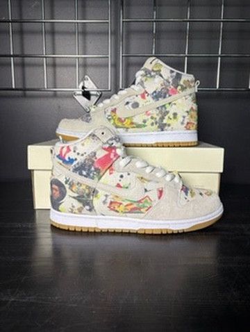 Nike Nike SB Dunk High x Supreme "Rammellzee" - Size 8 Size US 8 / EU 41 - 1 Thumbnail
