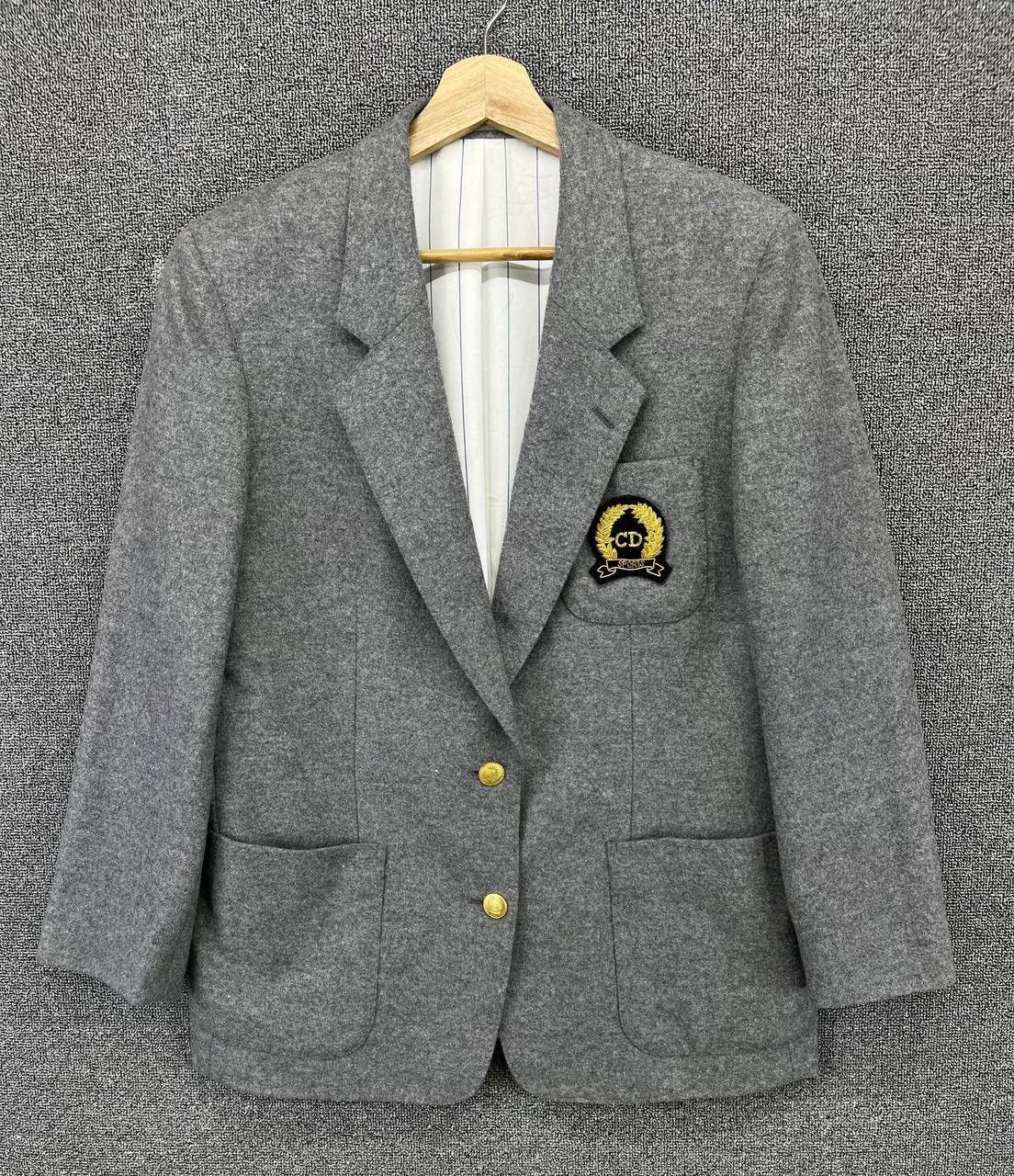 Christian Dior Monsieur Vintage Christian Dior Monsieur Wool Blazer Coat Jacket Size US L / EU 52-54 / 3 - 1 Thumbnail