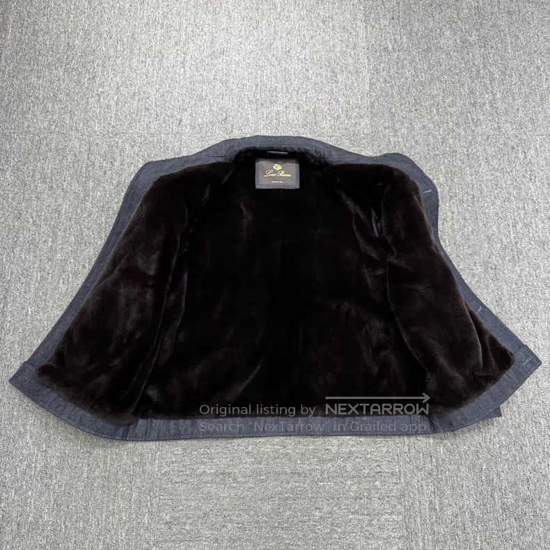 Loro Piana Loro Piana size 3XL Mink fur denim jacket Size US XXL / EU 58 / 5 - 3 Thumbnail