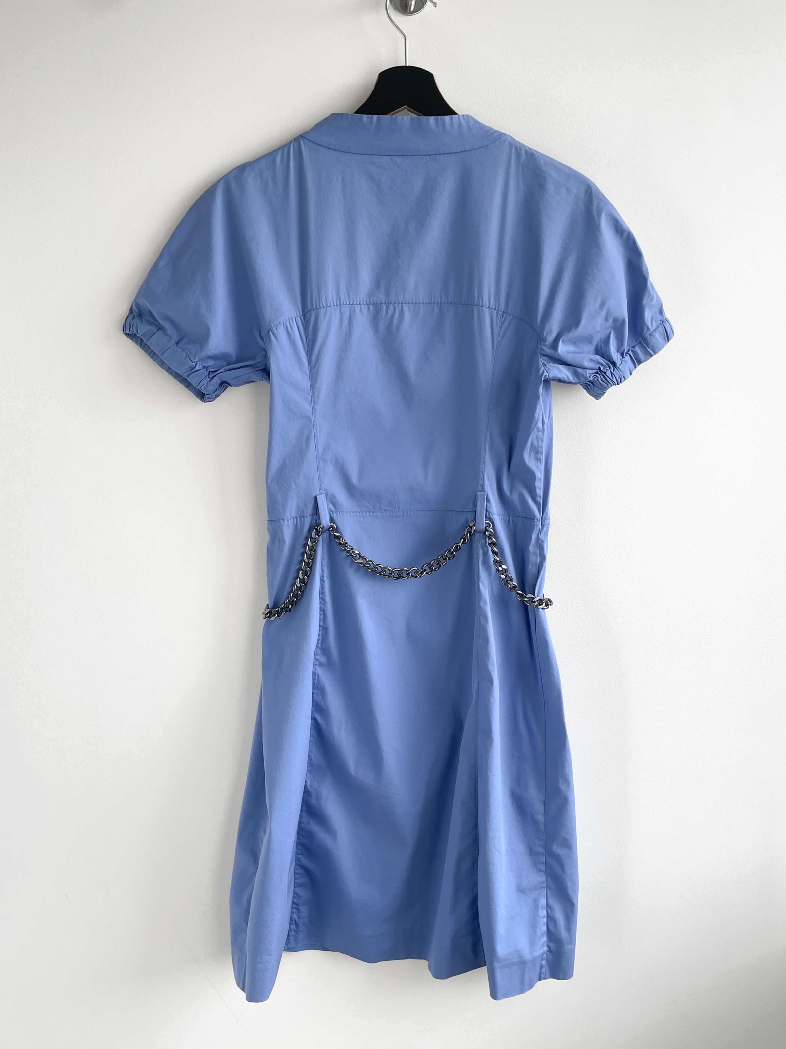 Celine blue cotton dress Size S / US 4 / IT 40 - 6 Thumbnail