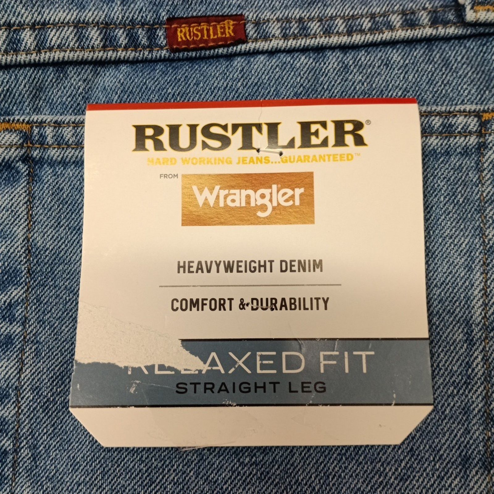 Wrangler Wrangler Relaxed Jeans Men's Size 34x30 Blue Heavyweight Size US 34 / EU 50 - 2 Thumbnail