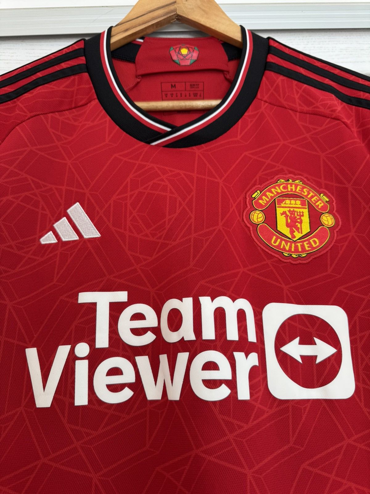 Adidas Manchester United 2023-2024 Home Soccer Jersey Football Kit Size US M / EU 48-50 / 2 - 5 Thumbnail