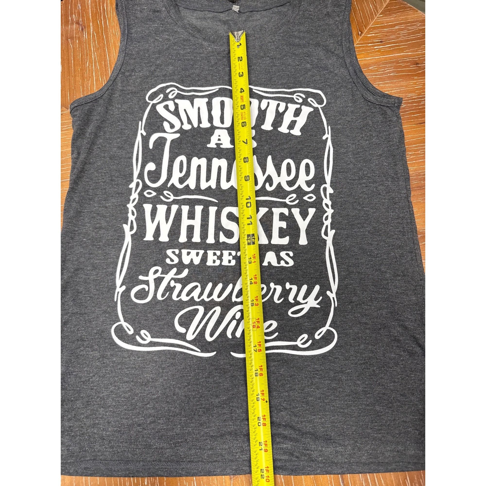 Other Smooth As Tennessee Whiskey Tank Top Soft Gray Sleeveless S Size S / US 4 / IT 40 - 2 Thumbnail